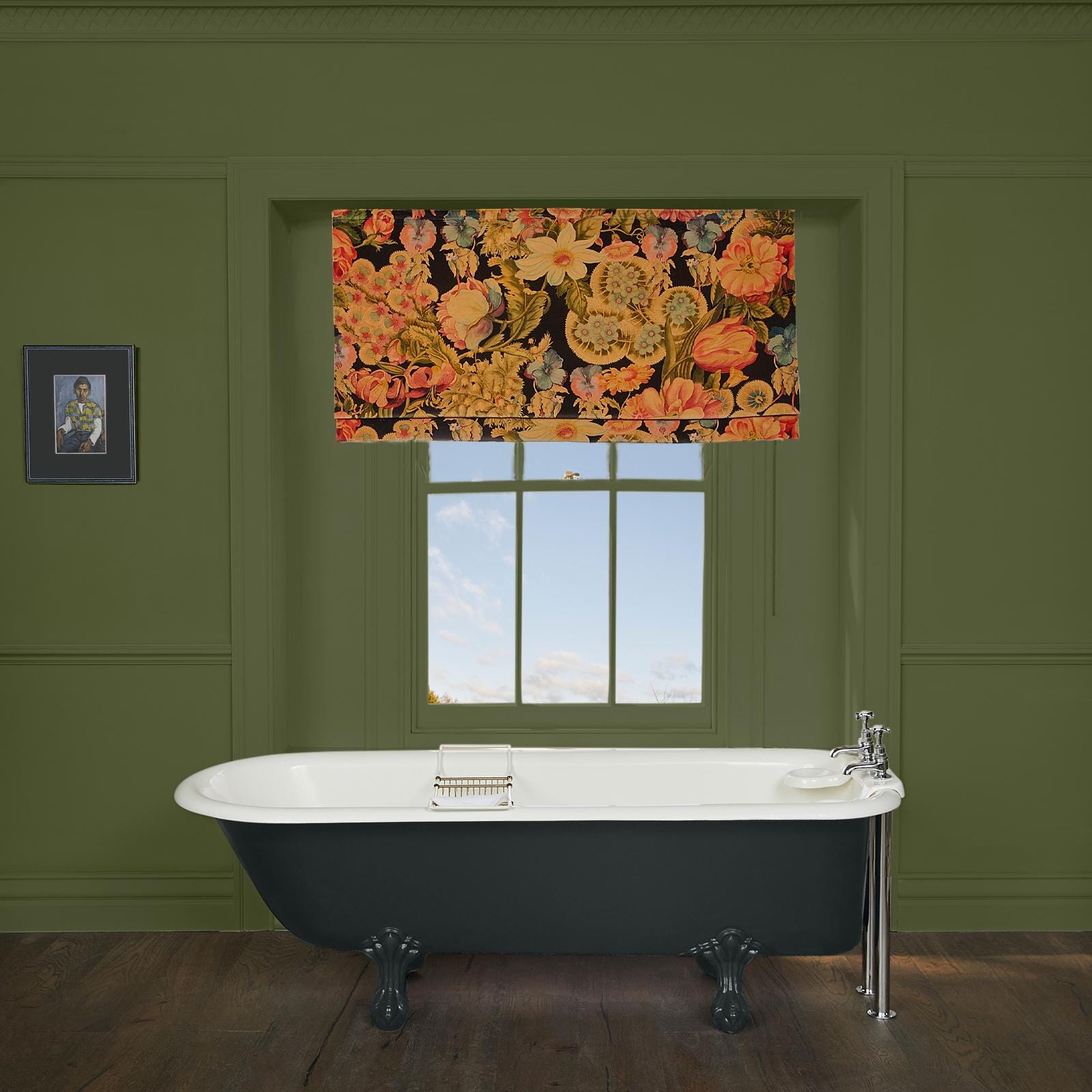 AMATORIA Blackout Velvet Window Blinds - Elegant Room Darkening for Bedroom & Living Room