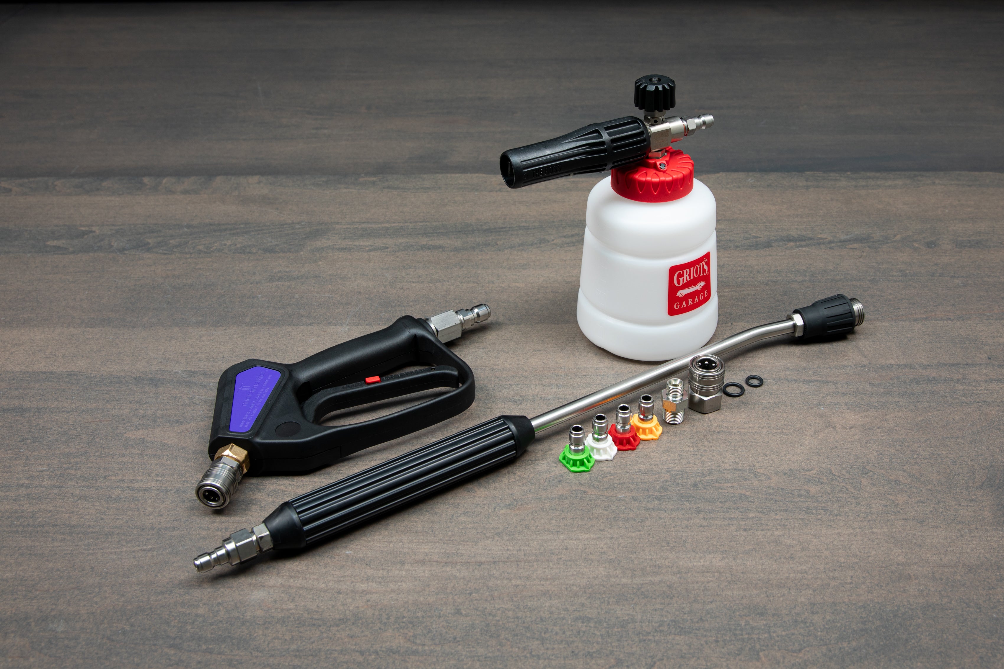 Comet Sprayer Wand Foam Cannon Upgrade Kit for Pressure Washer - Car Detailing, Home Cleaning & Outdoor Washing Accessories