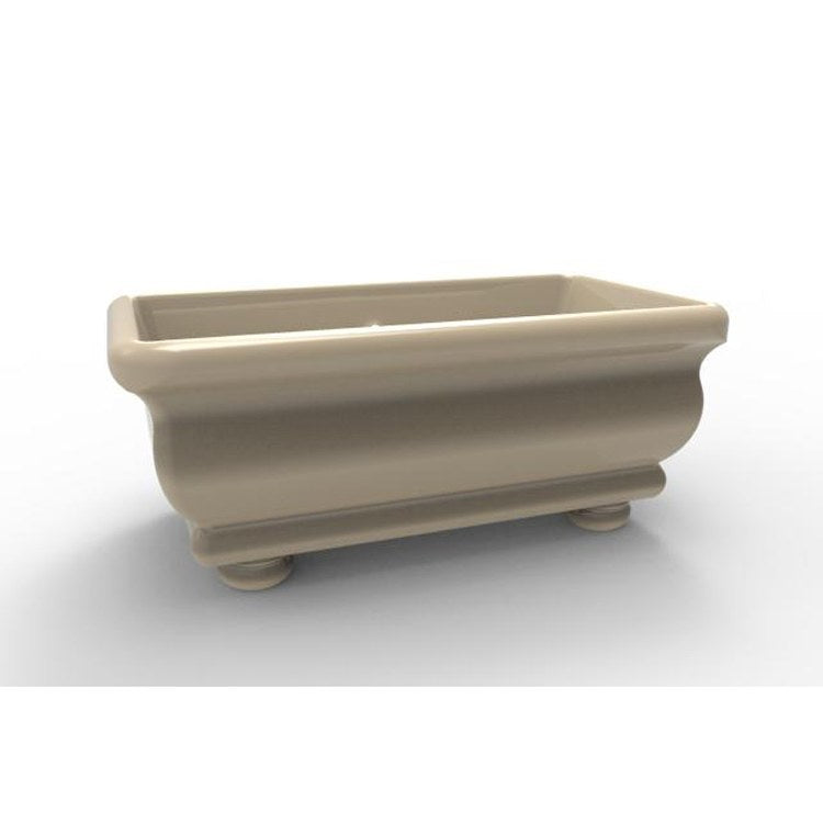 Donatello Freestanding Acrylic Air Tub - 66 x 36 x 27 Inch Modern Rectangular Bathtub for Luxury Bathrooms | Spa & Relaxation at Home