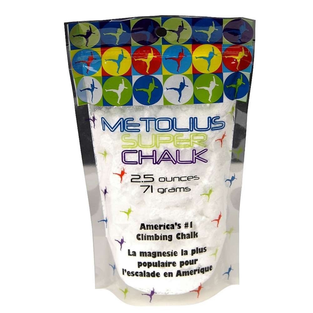 Metolius Super Chalk - Premium Climbing Chalk for Better Grip & Performance | Ideal for Rock Climbing, Bouldering & Gymnastics Training