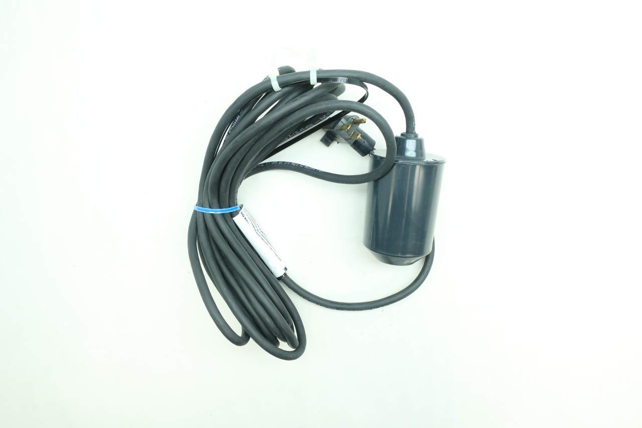 DAYTON 6PNU7A Float Switch 115V AC 1/2HP 13A D654660 - Water Level Control for Pumps, Tanks & Sump Applications