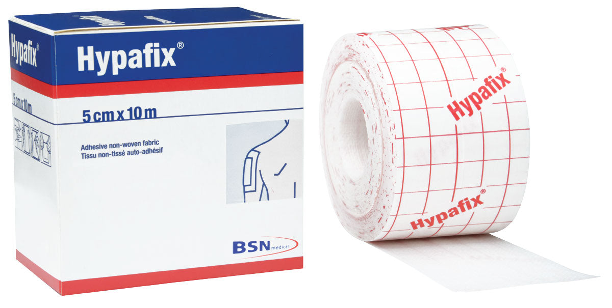 Hypafix Dressing Retention Sheet 5.1 cm x 10 m - Breathable Adhesive Bandage for Wound Care, First Aid & Post-Surgical Protection | Ideal for Securing Dressings, Tubes & Catheters