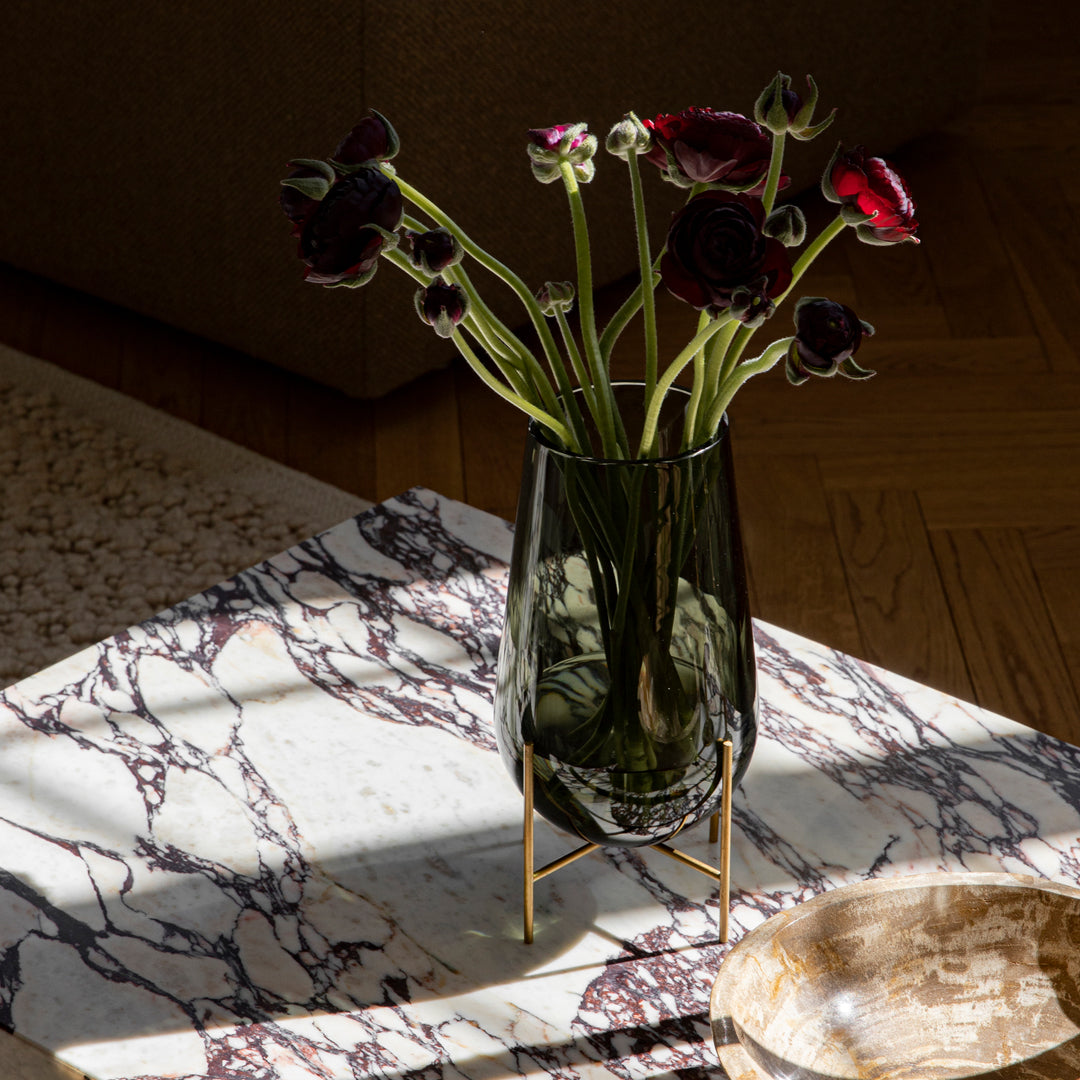 Theresa Arns Echasse Vase - Modern Ceramic Home Decor for Dining Table, Living Room & Office - Perfect for Flowers, Centerpieces & Interior Design