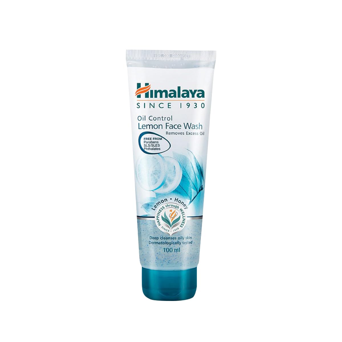 Himalaya Herbals Oil Control Lemon Face Wash for Oily Skin - 50ml | Deep Cleansing & Acne Prevention | Perfect for Daily Skincare Routine & Travel