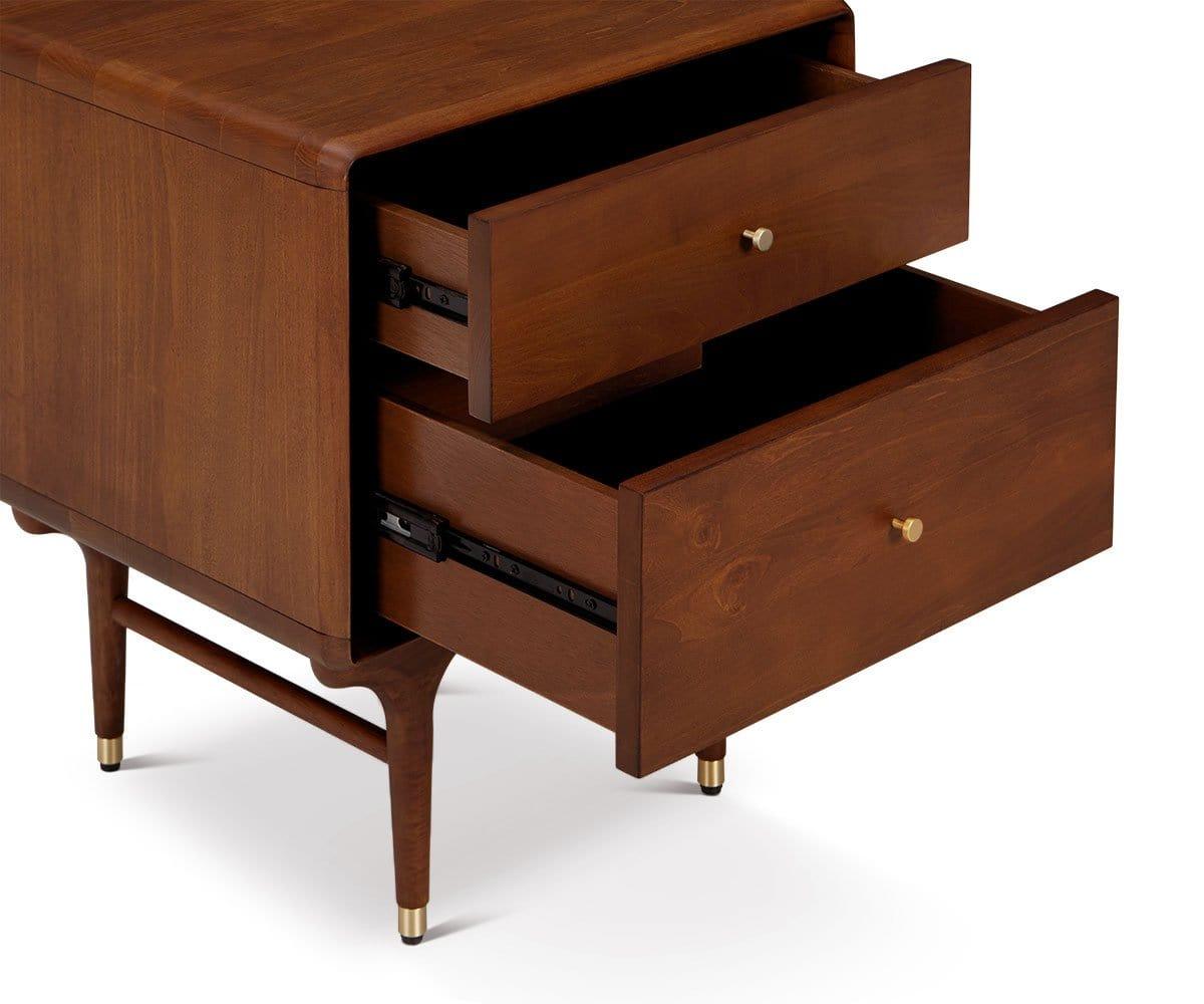 Hendrick Nightstand - Modern Bedside Table with Storage Drawer, Wooden Night Stand for Bedroom - Perfect for Small Spaces, Apartments & Guest Rooms