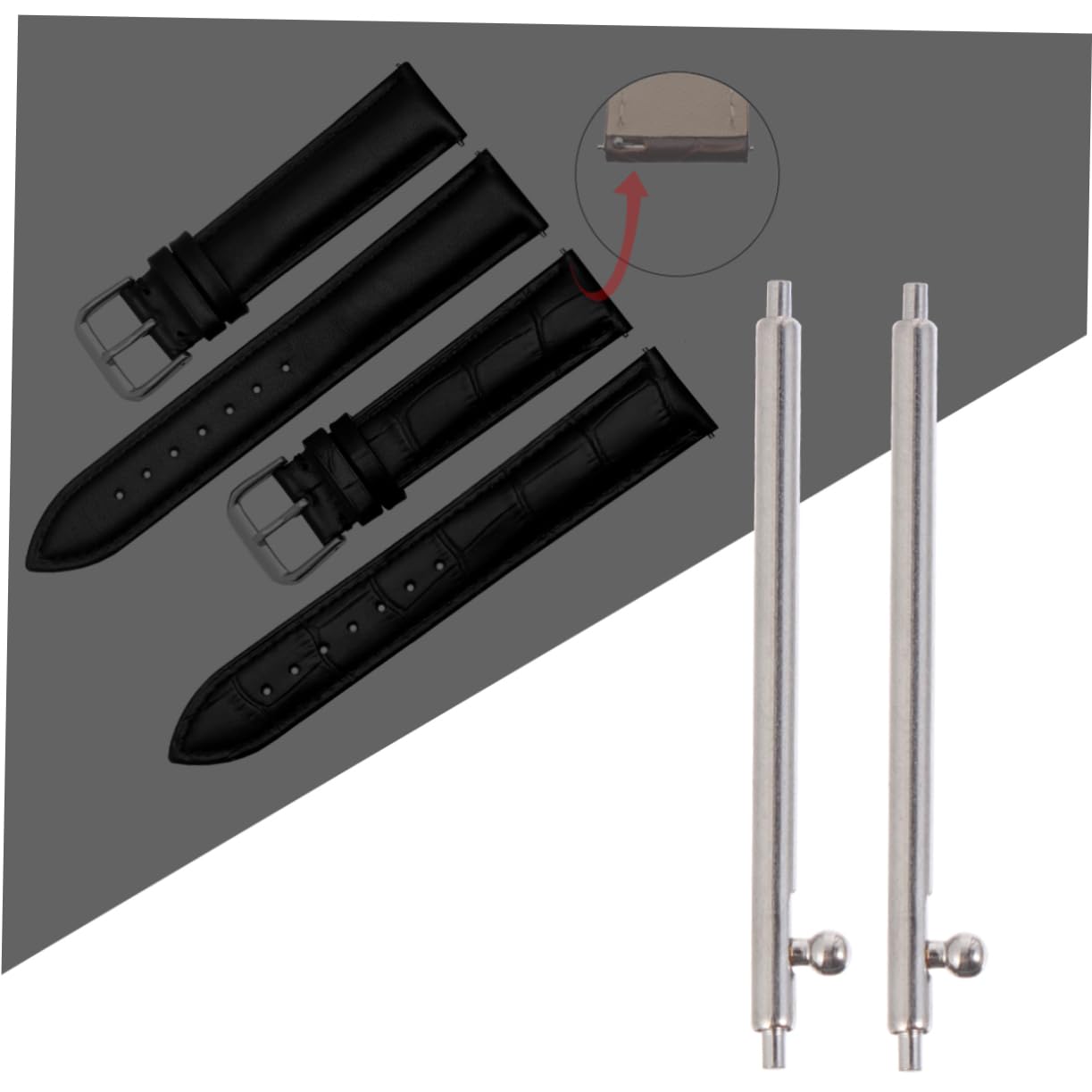 20 Pcs Smart Watch Spring Bar Tool Kit - Watch Band Remover & Strap Repair Tool with Connecting Pins - Perfect for Apple Watch, Samsung Galaxy Watch, Garmin & Fitbit Accessories Replacement (Ideal for DIY Watch Repair & Maintenance)
