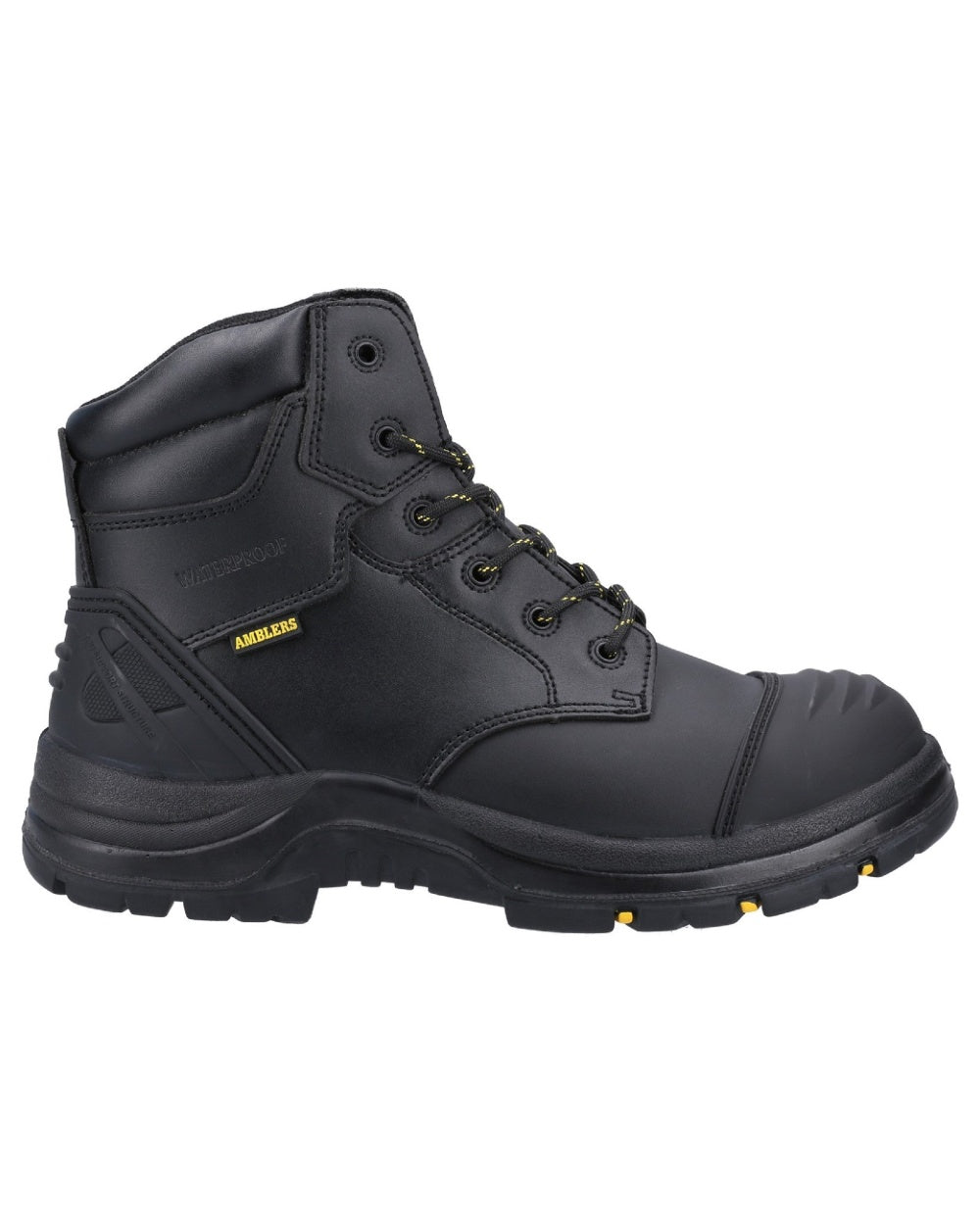 Amblers Safety AS305C Winsford Steel Toe Work Boots - Waterproof, Slip-Resistant for Construction & Industrial Use