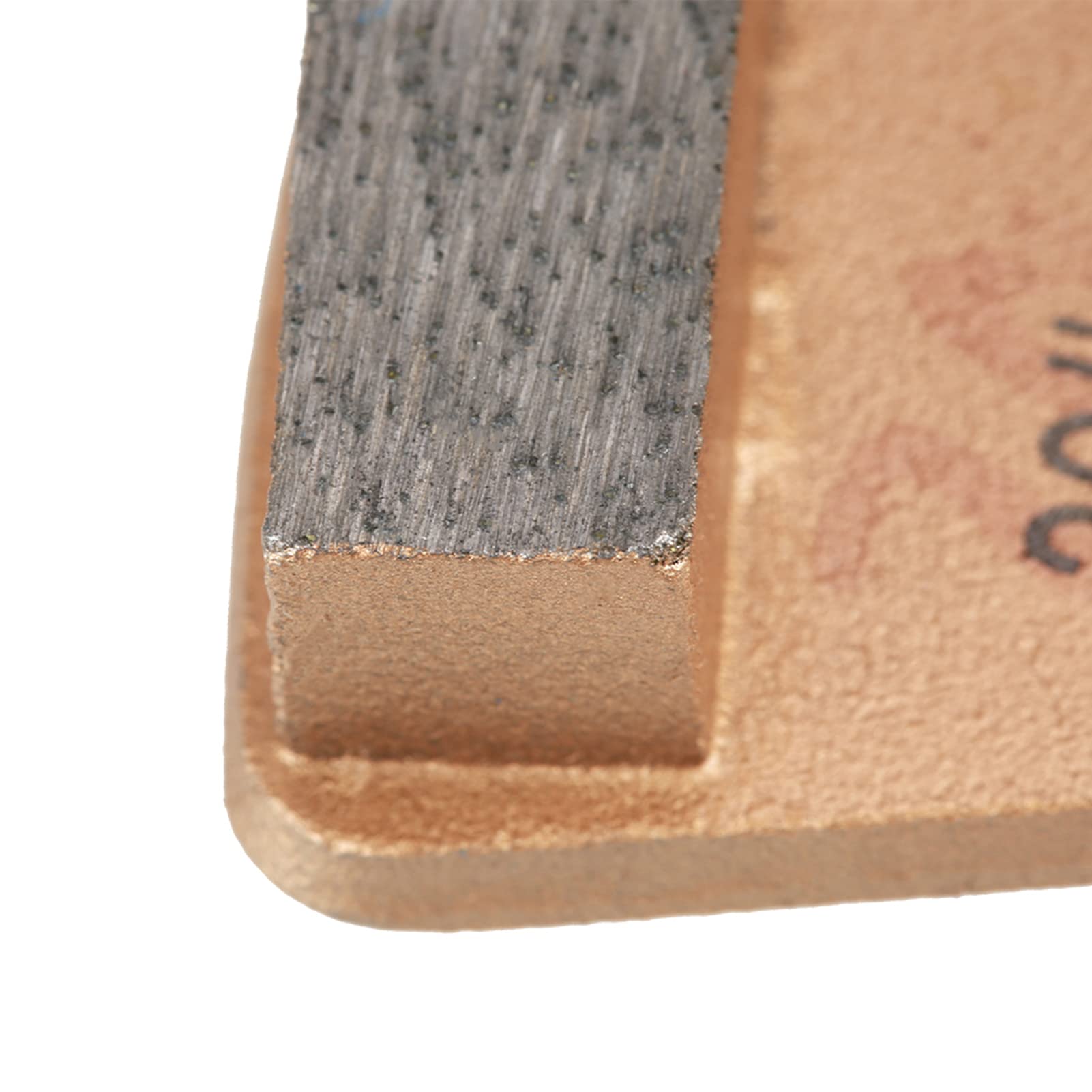 Walfront Trapezoid Concrete Grinding Disc Pad - 4 Inch Diamond Grit 30 for Angle Grinder, Bench Grinder & Die Grinder - 3 Hole Design with 2 Straight Teeth for Smooth Concrete Surface Finishing | Perfect for Floor Polishing, Countertop Resurfacing & DIY Construction Projects
