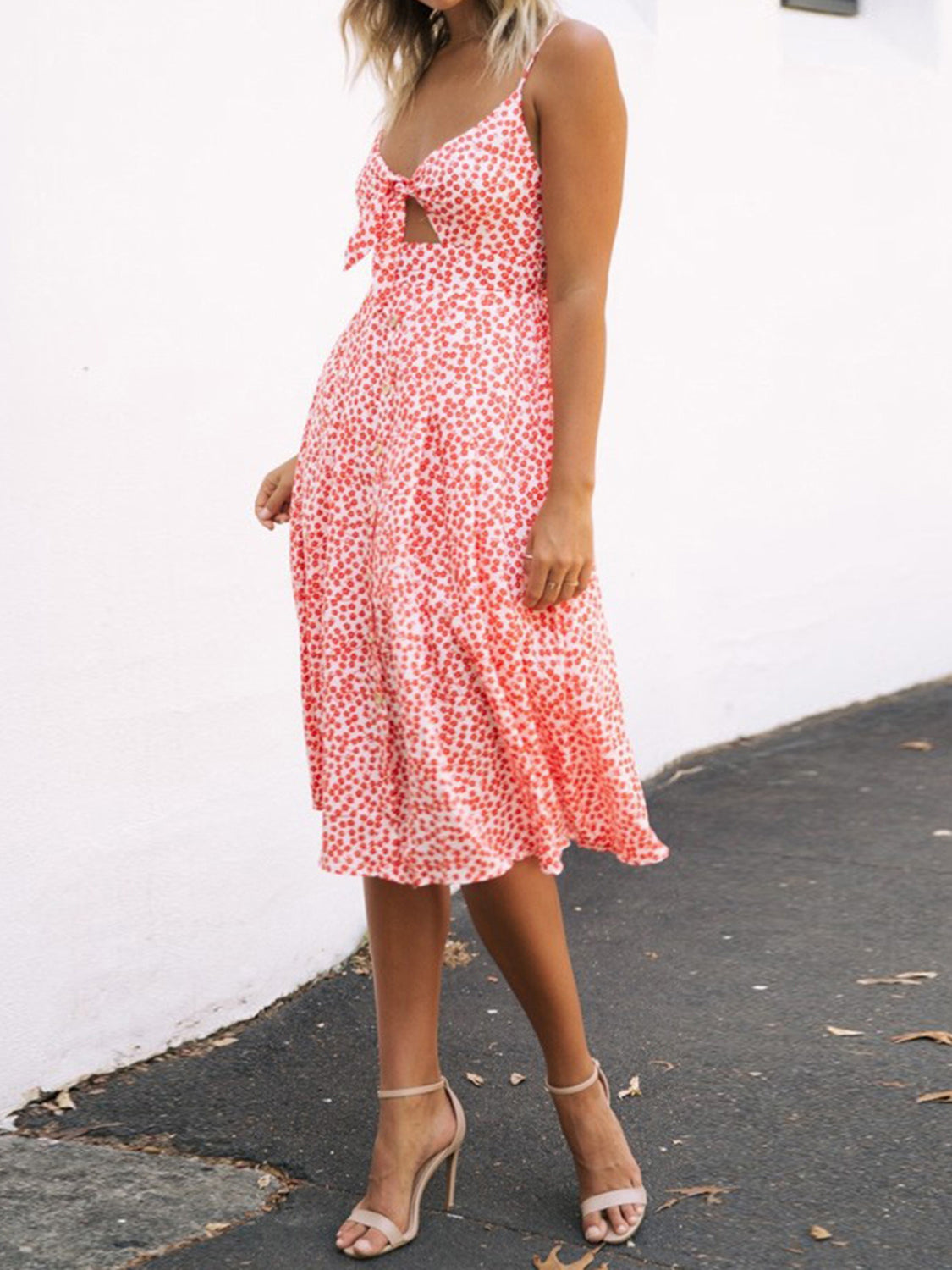 Sweetheart Neck Cami Resort Dress - Flowy Summer Beach Dress for Women, Boho Chic Vacation Outfit | Perfect for Poolside, Tropical Getaways & Date Nights