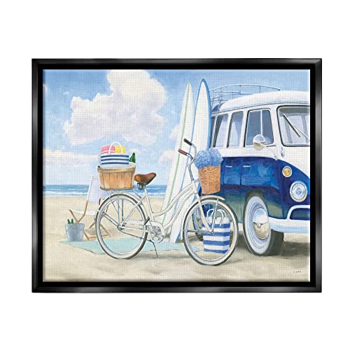 Black Floater Framed