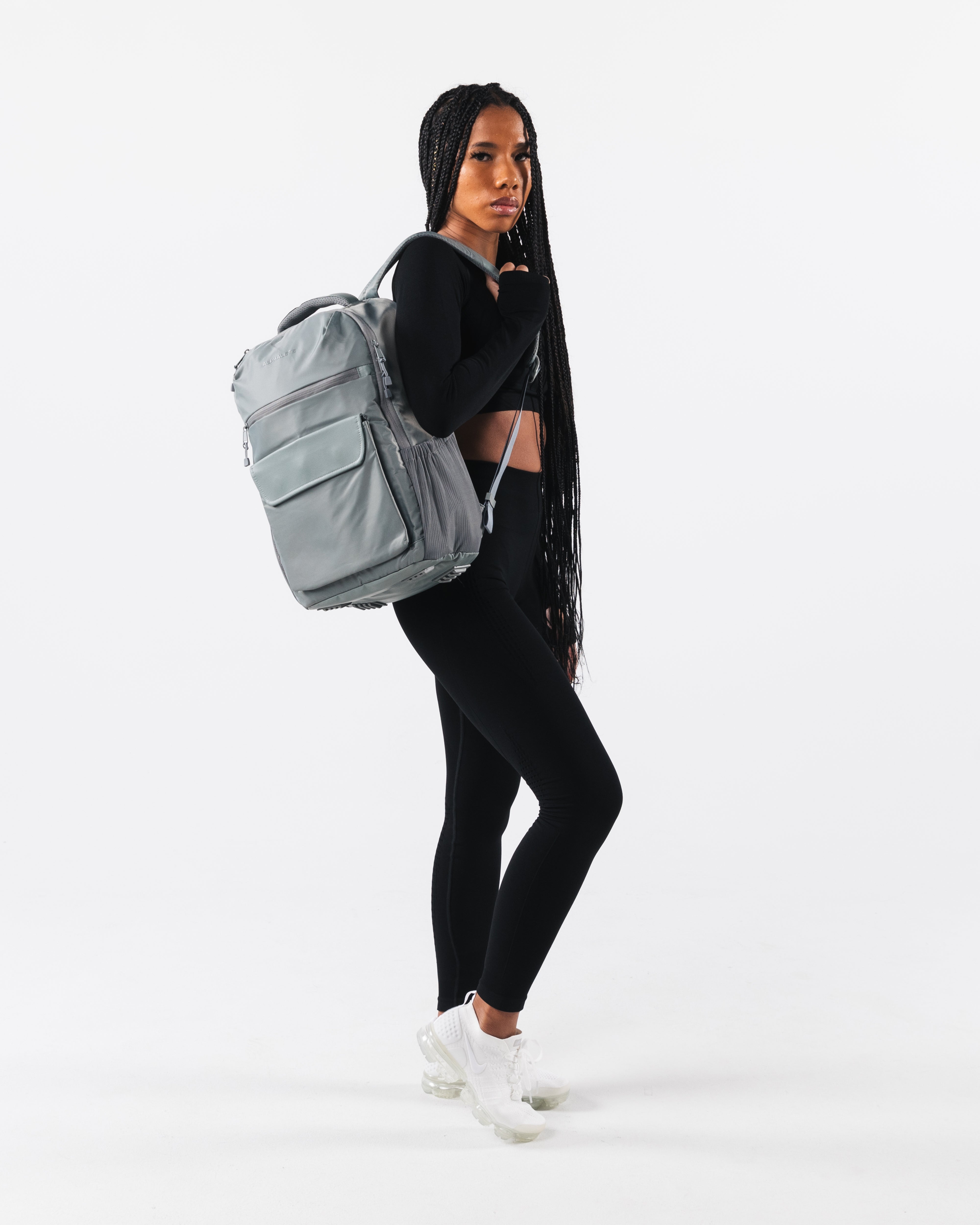 Premium Core Backpack in Ash Gray - Durable & Stylish Laptop Bag for Work, School & Travel