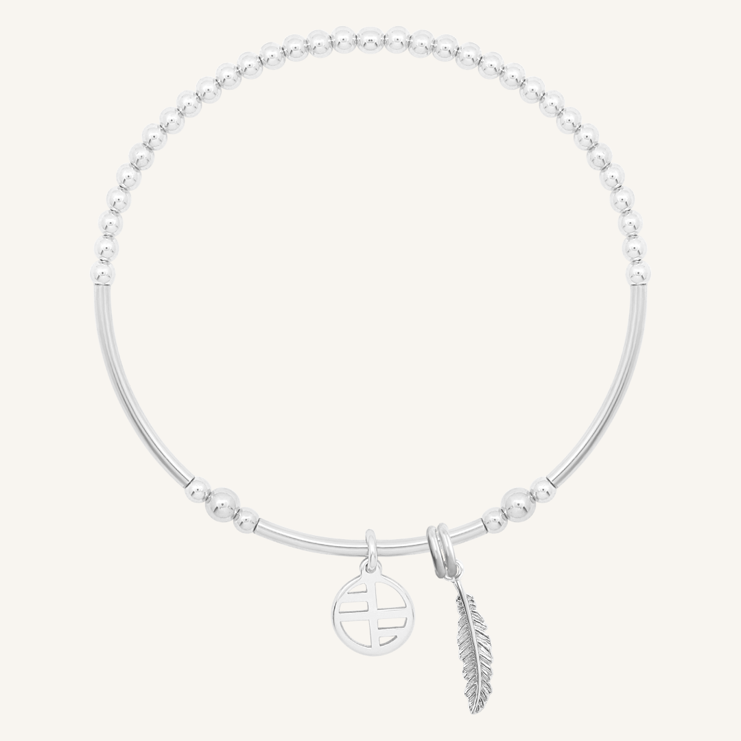 Evolve Charm Bracelet for Women - Adjustable Beaded Bracelet with Inspirational Charms - Perfect for Gifts, Daily Wear & Special Occasions