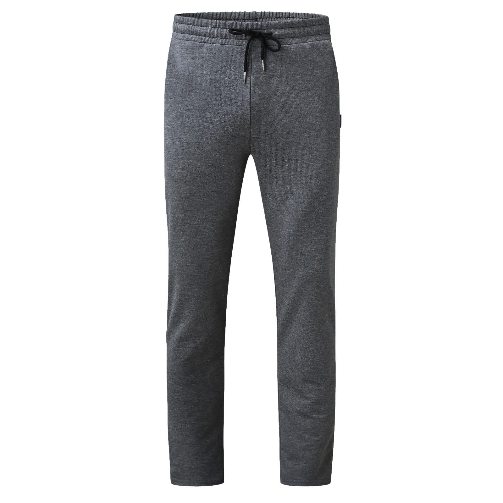 **Men's Casual Jogger Pants - Loose Fit Cotton Sports Pants with Pockets for Running, Gym, and Everyday Wear**