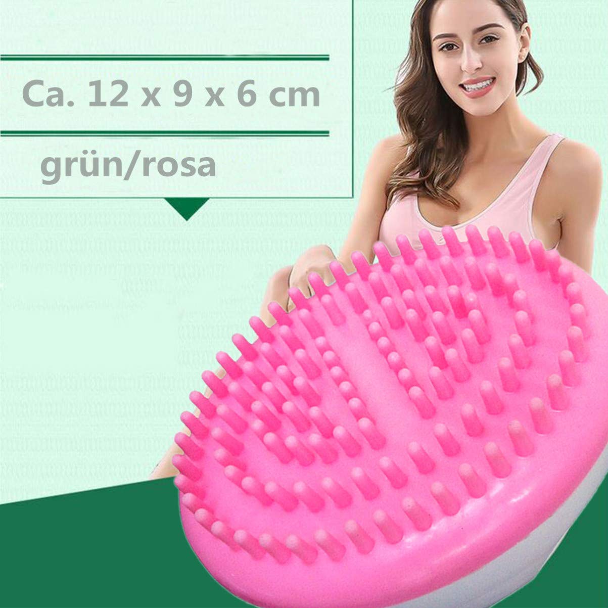 Uonlytech Silicone Exfoliating Brush - Gentle Skin Cleansing & Exfoliating Tool for Women | Perfect for Facial Cleansing, Makeup Removal & Skincare Routine