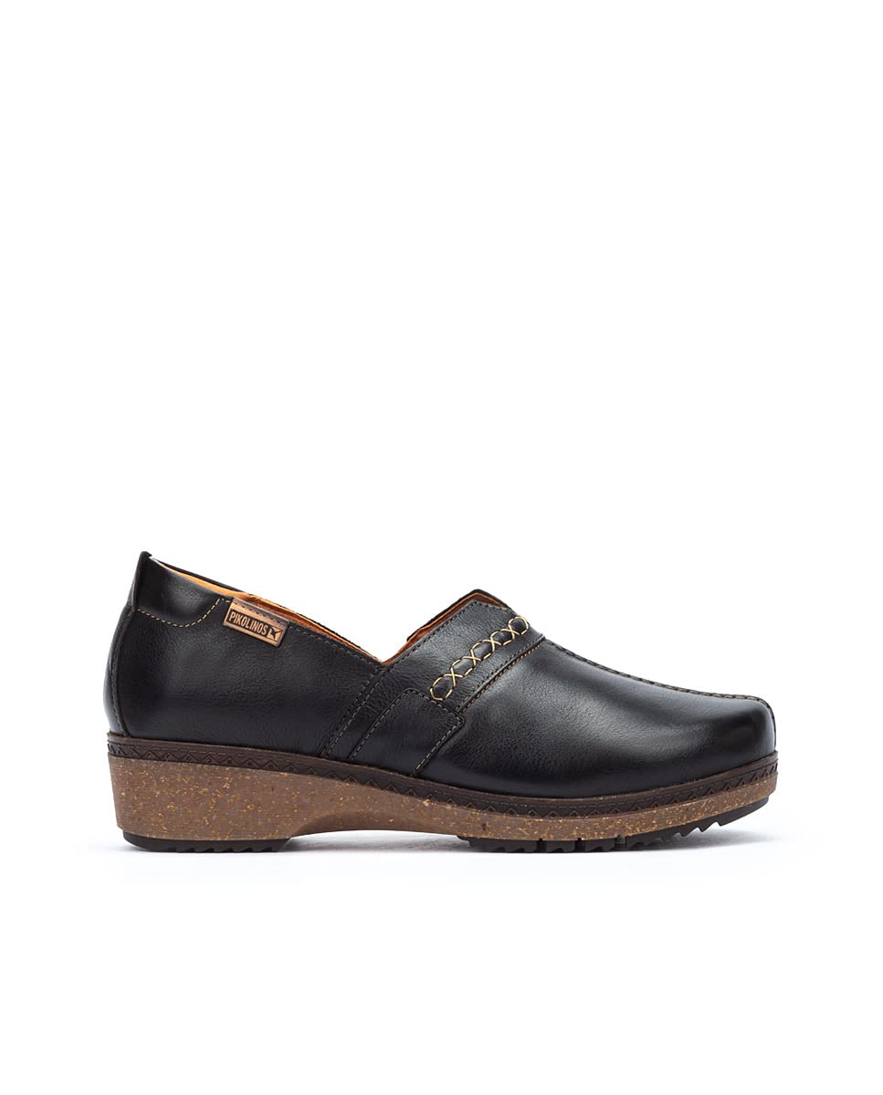 PIKOLINOS Women's Leather Flats - Granada Style Comfortable Slip-On Shoes for Casual Wear & Office Outfits