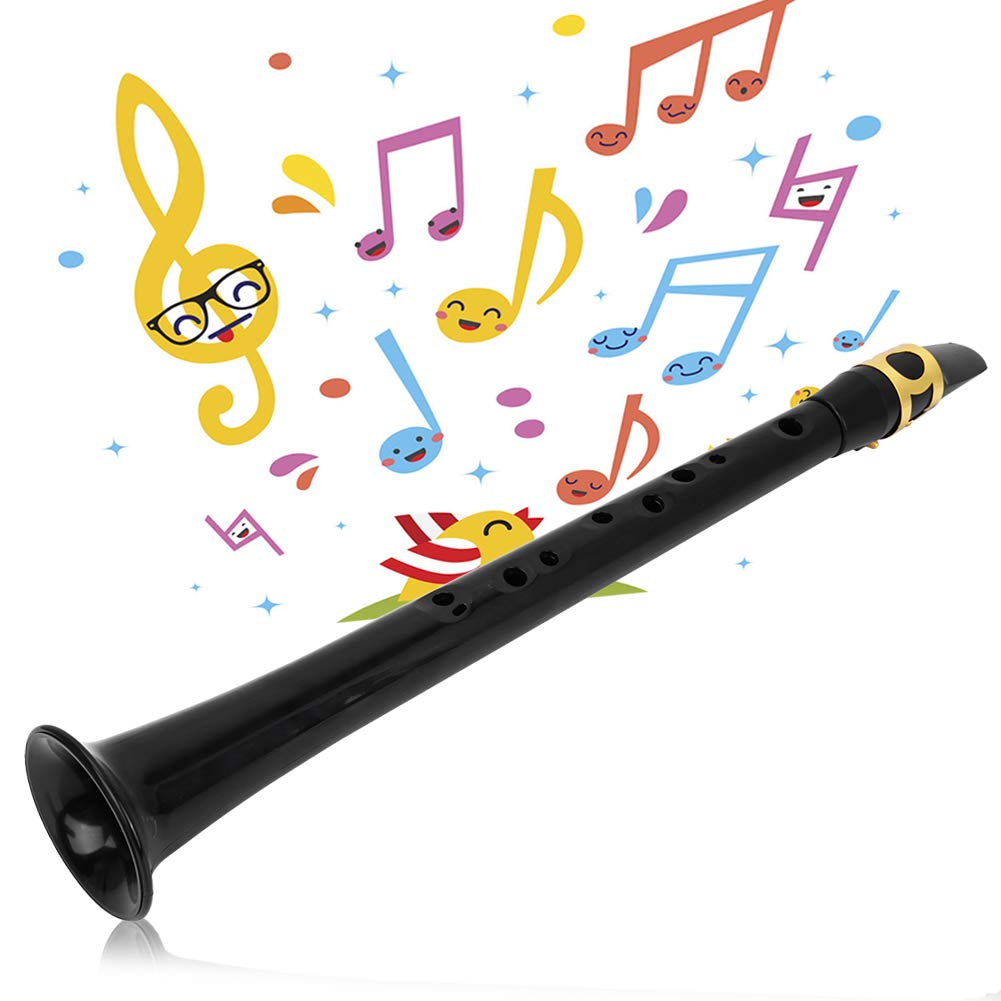 Portable Pocket Bb Saxophone - Mini Saxophone with Carrying Case | Perfect for Travel, Street Performance & Music Practice