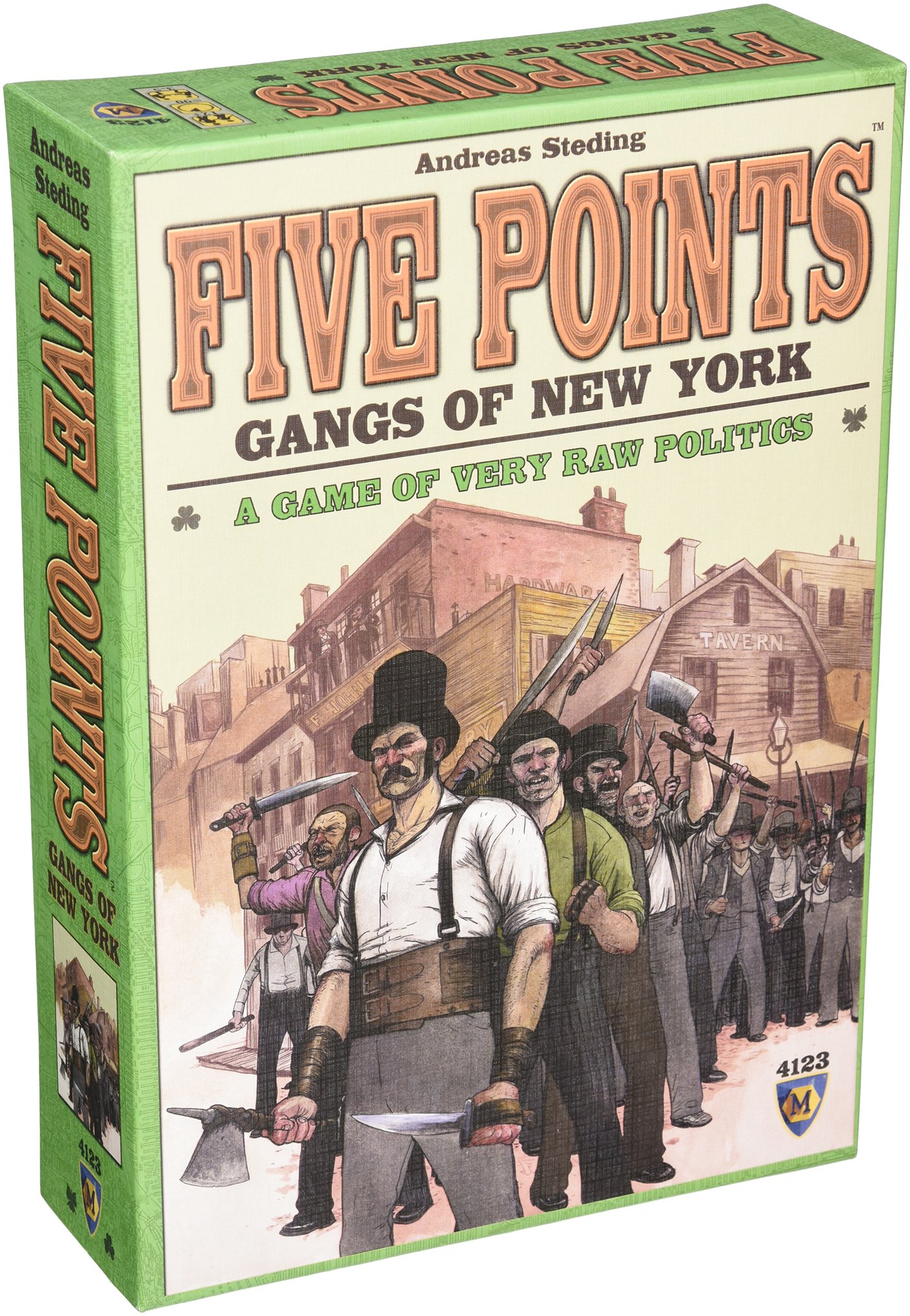 Mayfair Games Five Points: Gangs of New York Board Game - Strategy Game for Adults & Teens - Perfect for Game Nights & Family Gatherings