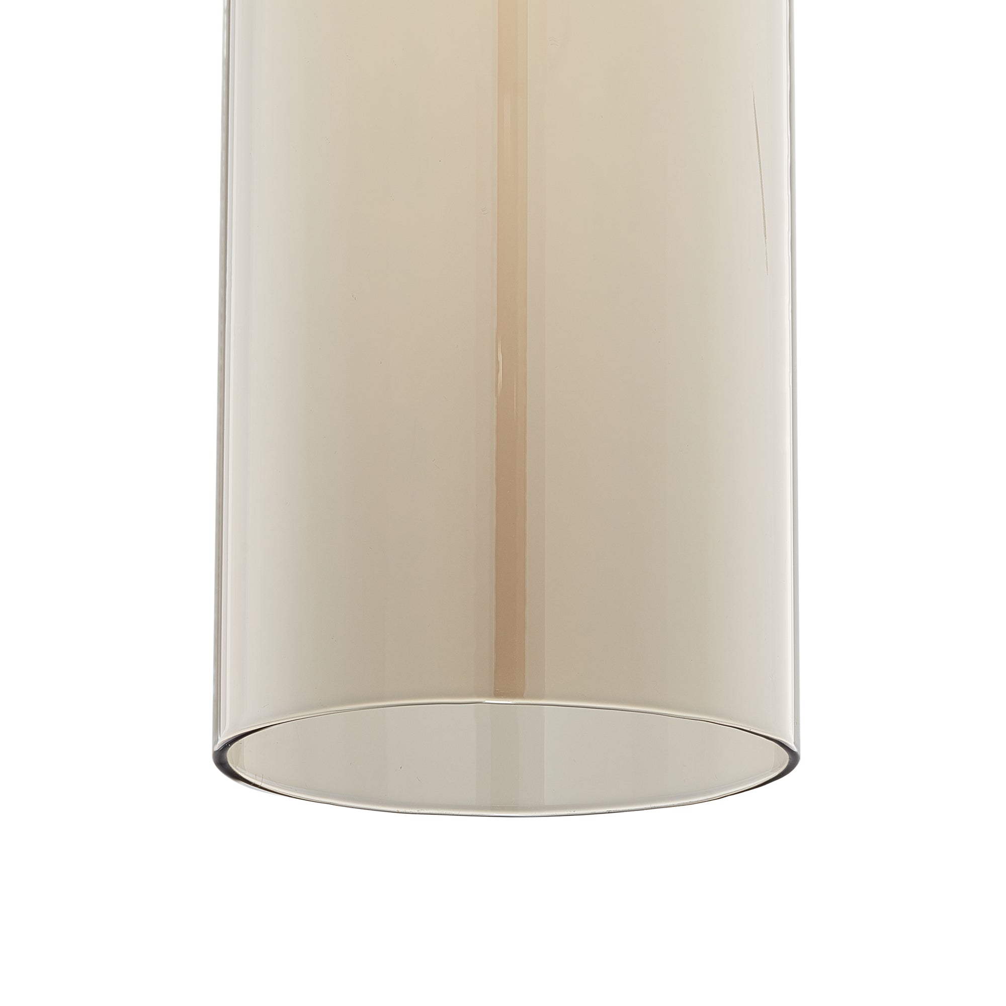 CARRO HOME Hydra Cylinder Glass Pendant Light - Modern Hanging Fixture for Kitchen Island, Dining Room & Bedroom Lighting