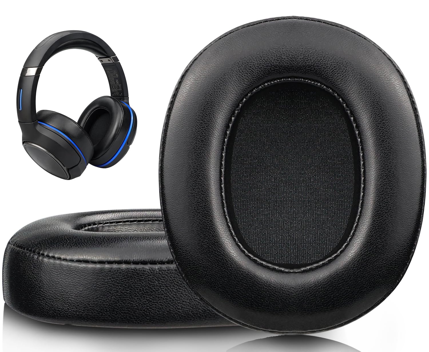 SOULWIT Replacement Earpads for Turtle Beach Elite 800/800X Wireless Gaming Headset - Premium Protein Leather Cushions with Noise-Isolating Memory Foam - Perfect for Long Gaming Sessions, Music Listening & Office Work