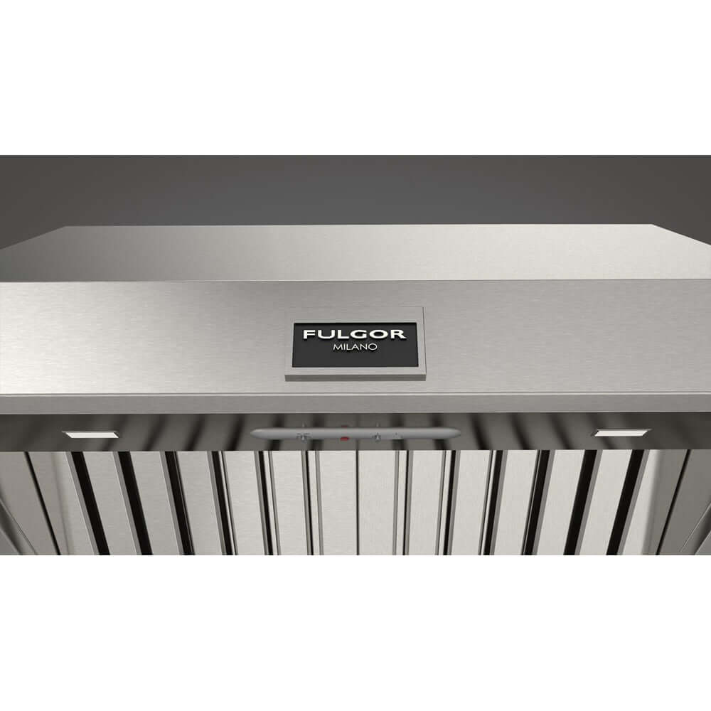 Fulgor Milano 30 Inch 600 CFM Professional Stainless Steel Under Cabinet Range Hood - F6PH30S1 | Powerful Kitchen Ventilation for Cooking, Grilling & Smoke Removal