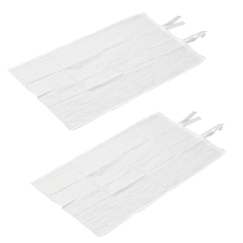Premium 2-Pack White Pillowcases - Soft & Breathable Pillow Covers for Home, Hotel & Hospital Use - Easy Care & Portable Bedding Accessories for Travel & Daily Comfort