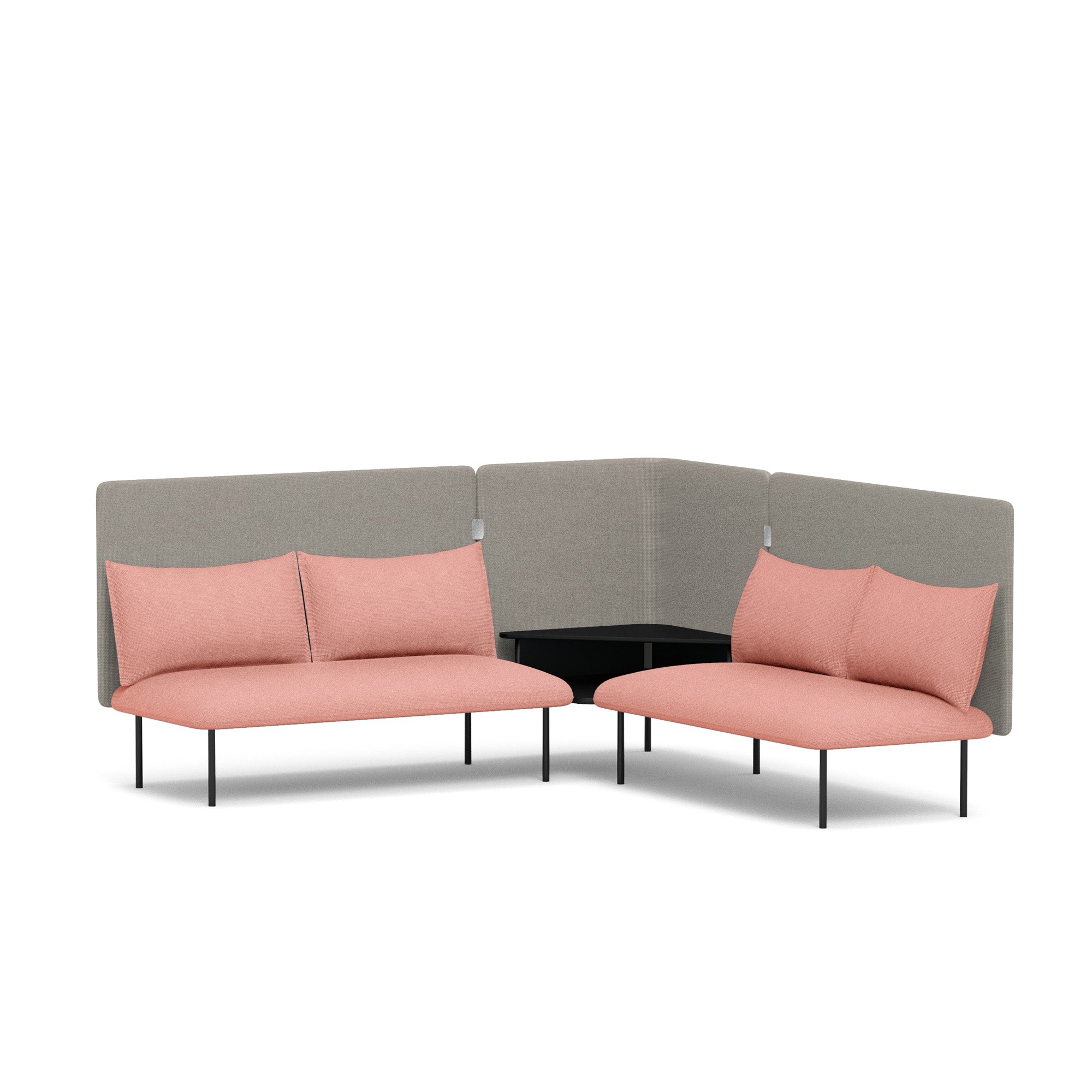 QT Adaptable Corner Lounge Sofa - Modular Sectional Couch for Living Room, Small Space, and Apartment | Perfect for Home Theater, Family Gatherings & Relaxation