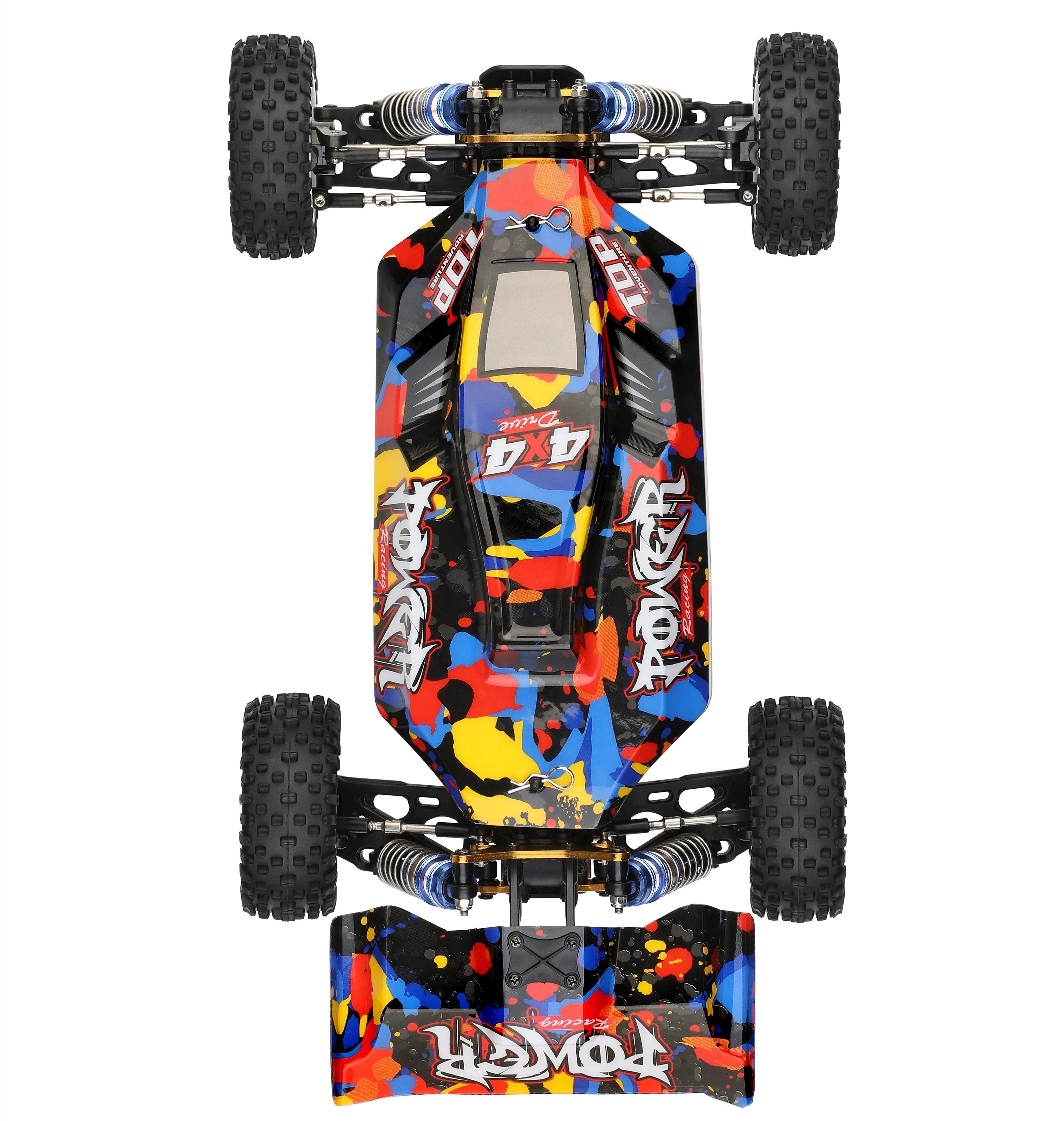 WLTOYS 124007 1/12 Scale 4WD RC Car - 75km/h High Speed, Brushless Motor, 2.4GHz Remote Control for Off-Road Racing & Drifting | Perfect for Backyard Racing, Off-Road Adventures & RC Car Enthusiasts