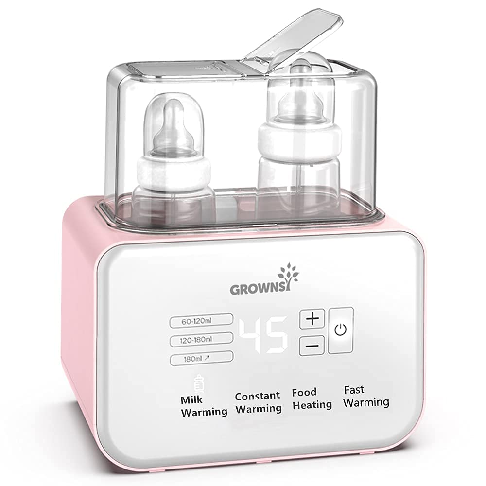 GROWNSY Electric Water Warmer and Baby Bottle Warmer - Fast Heating for Formula, Breast Milk & Drinks - Perfect for Nurseries, Travel & Night Feedings