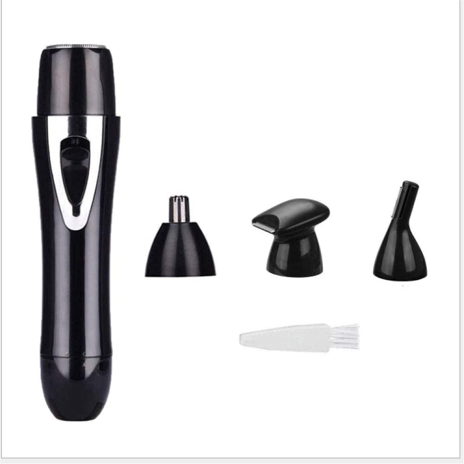 USB Rechargeable 4-in-1 Ear & Nose Hair Trimmer - Waterproof Nose Hair Clipper for Men with LED Light | Perfect for Travel, Gym & Daily Grooming Routine