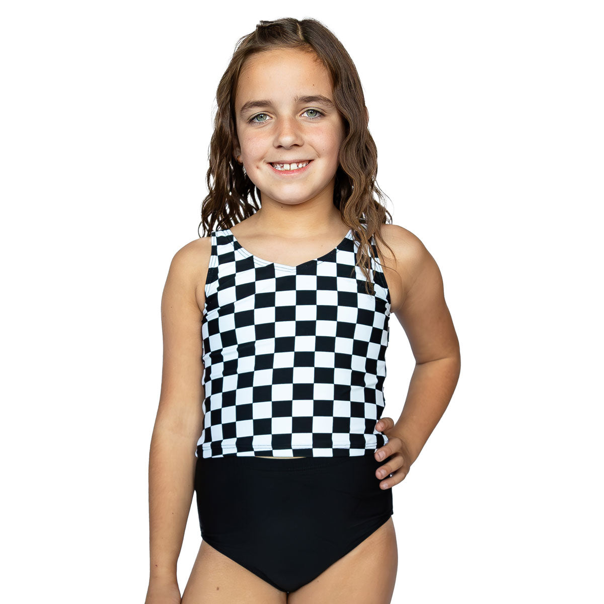 Original High Waist Leggings for Girls - Comfortable Stretchy Yoga Pants for School, Sports & Playtime