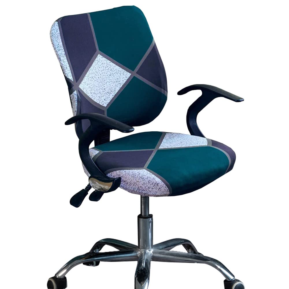 Melaluxe Universal Stretchable Office Chair Cover - Protective Slipcover for Computer & Desk Chairs | Home Office & Gaming Setup Accessory