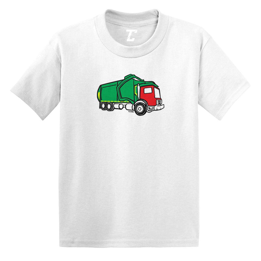 Garbage Truck Graphic Cotton Jersey T-Shirt for Toddlers & Kids - Fun Playtime & Messy Activities Outfit