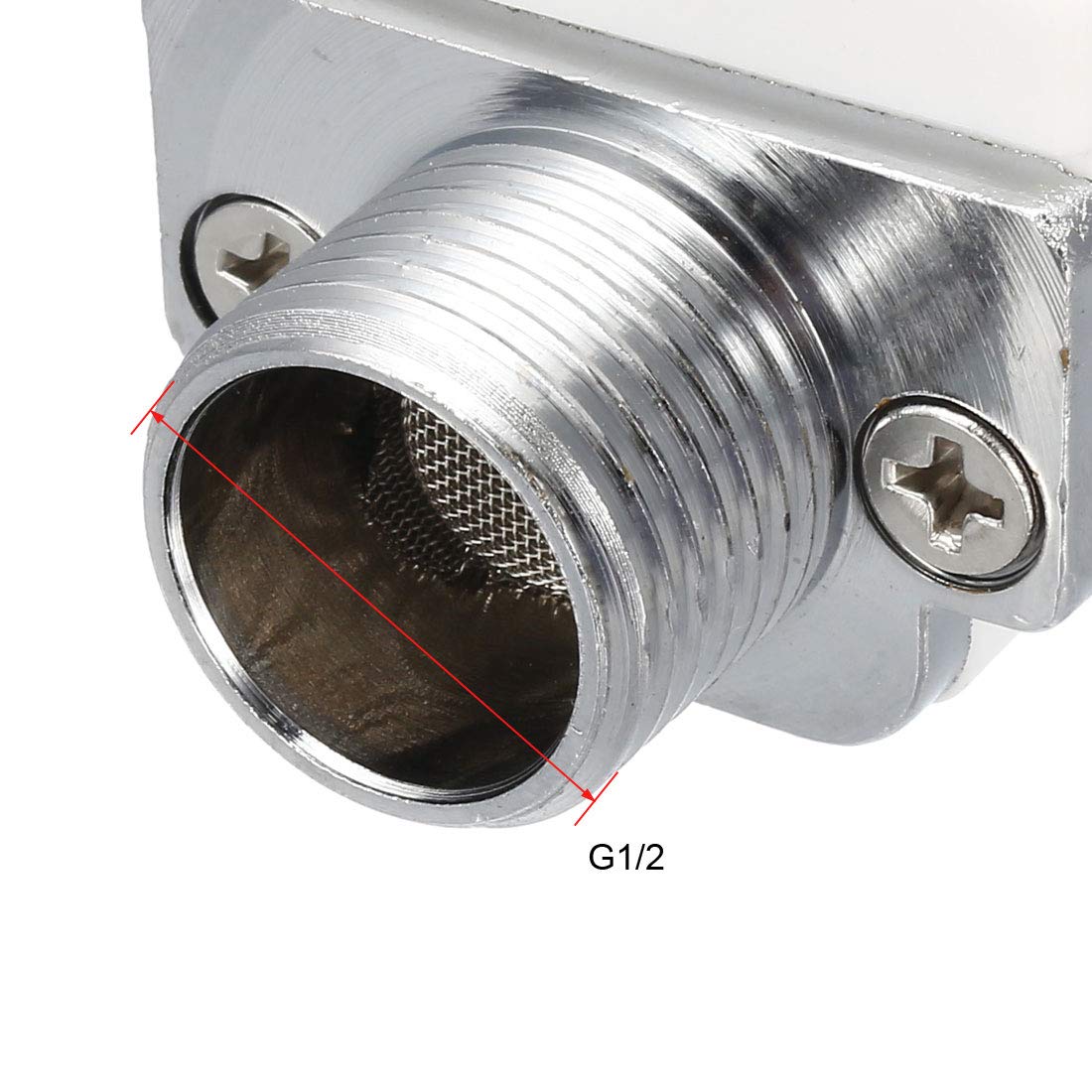 uxcell G1/2 DC4.5V Pulse Solenoid Valve with Filter - Male Thread for Water, Air, and Gas Control in Industrial Automation & Irrigation Systems