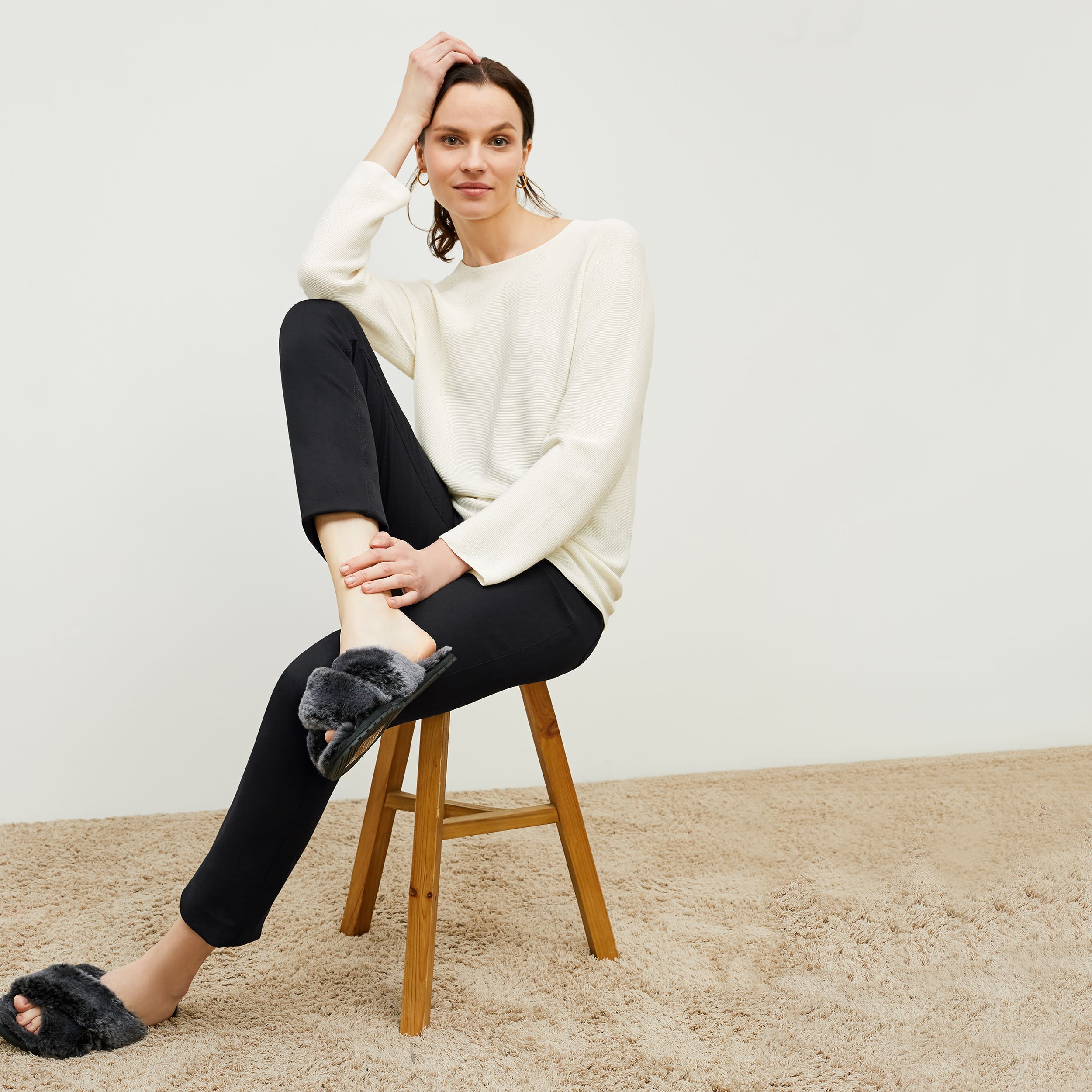 Eco-Friendly Hockley Jean - Better Than Denim, Black Women's Stretch Pants for Casual Wear & Everyday Comfort