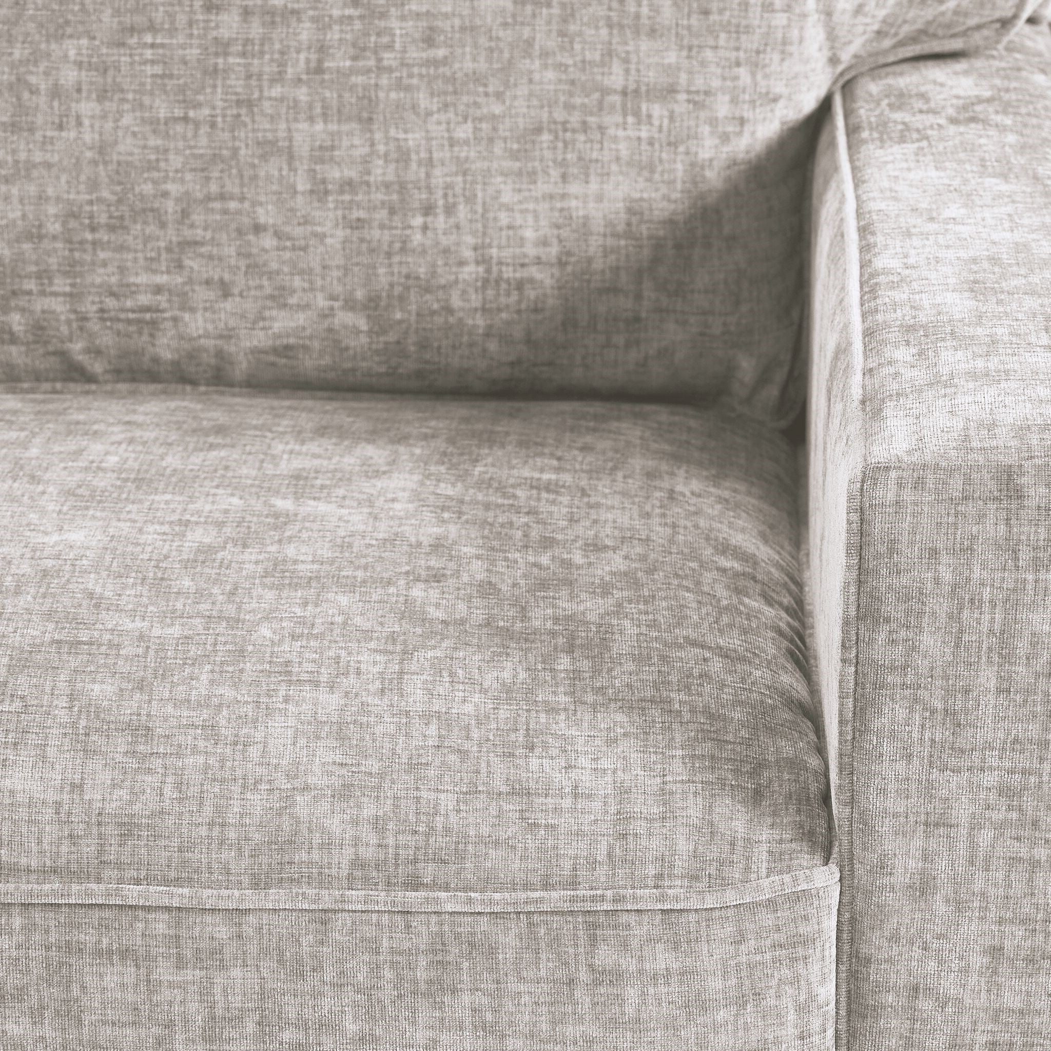 Charlotte 2-Piece Left Facing Chaise Sectional Sofa with Air Comfort Technology - Perfect for Living Room, Family Room & Small Space Furniture