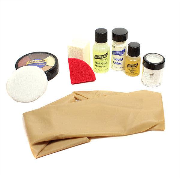 Graftobian Bald Cap Kit for Professional Makeup - Realistic Bald Head Costume & Special Effects - Perfect for Halloween, Cosplay, and Theater Productions