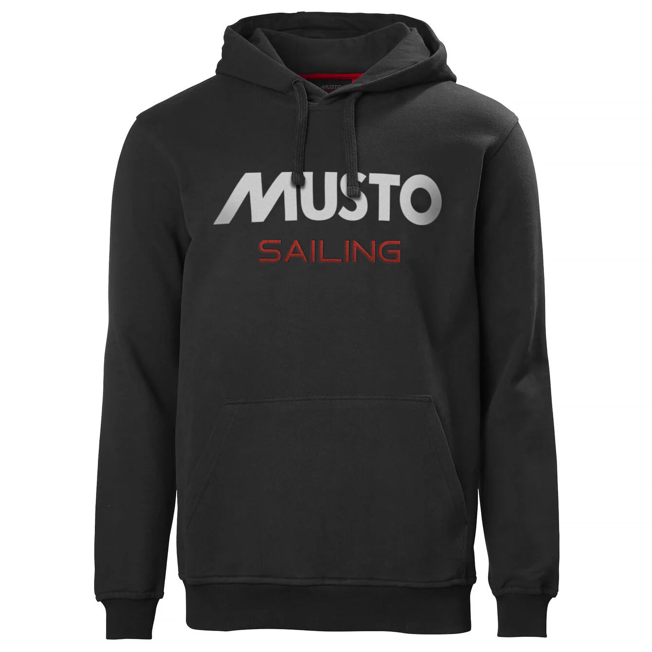 MUSTO Men's Black Hoodie - Lightweight Fleece Pullover for Outdoor & Casual Wear - Perfect for Hiking, Running, and Everyday Comfort