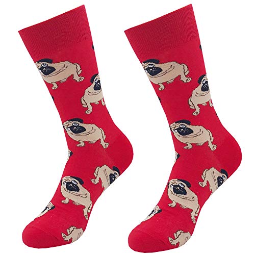 Red Pug 1 Pair