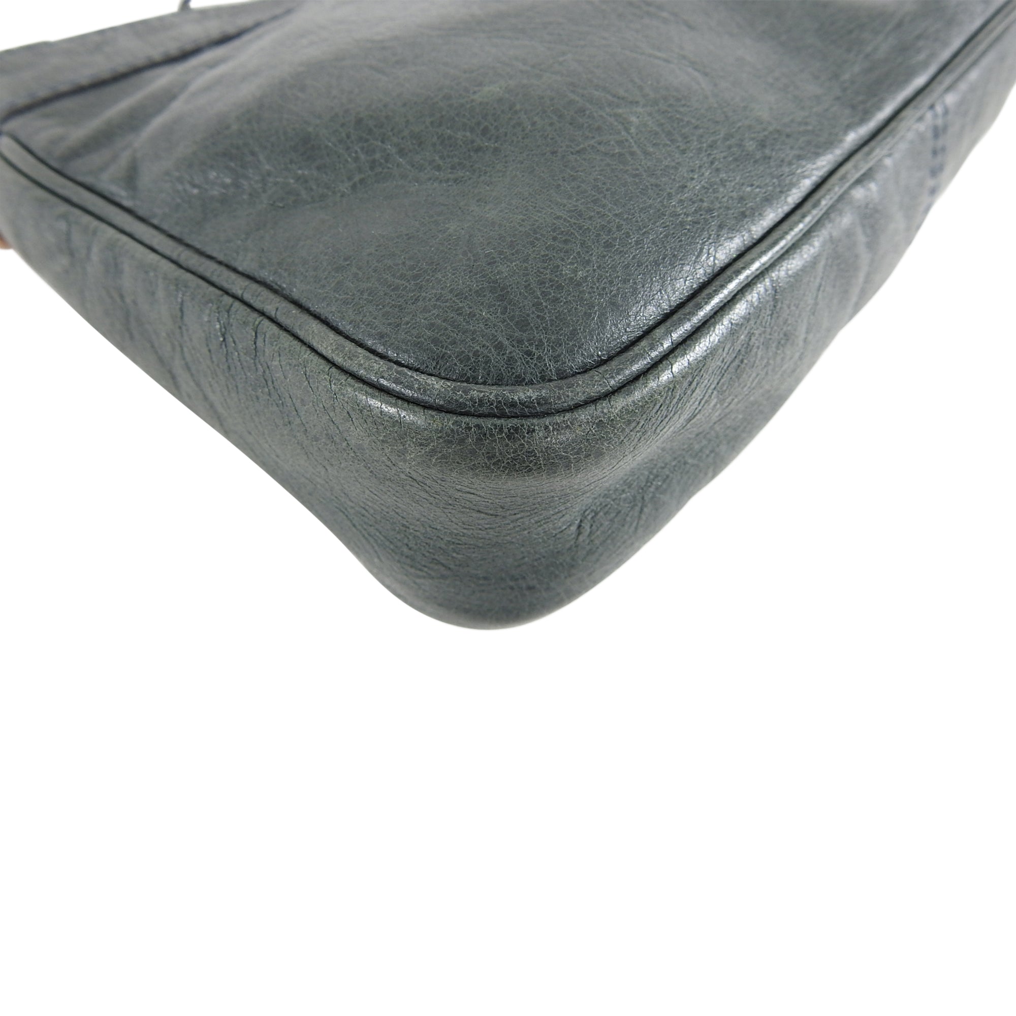 Balenciaga Dark Charcoal Grey Crossbody Hip Bag for Women | Stylish Shoulder Purse for Everyday Use, Travel & Night Out