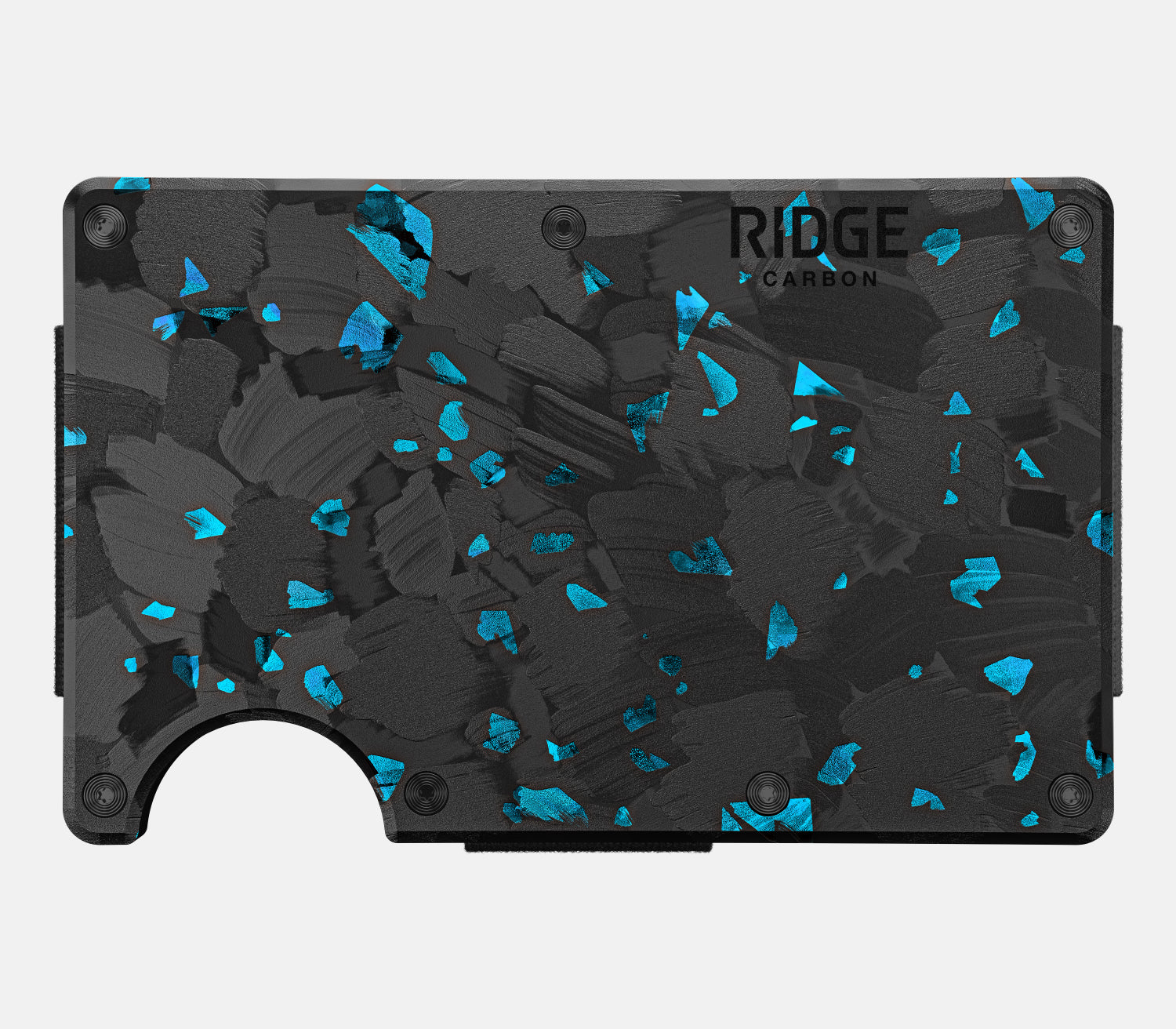 Premium Ridge Wallet Forged Pacific - Slim RFID Blocking Metal Wallet for Men - Perfect for Travel, Everyday Carry & Minimalist Lifestyle