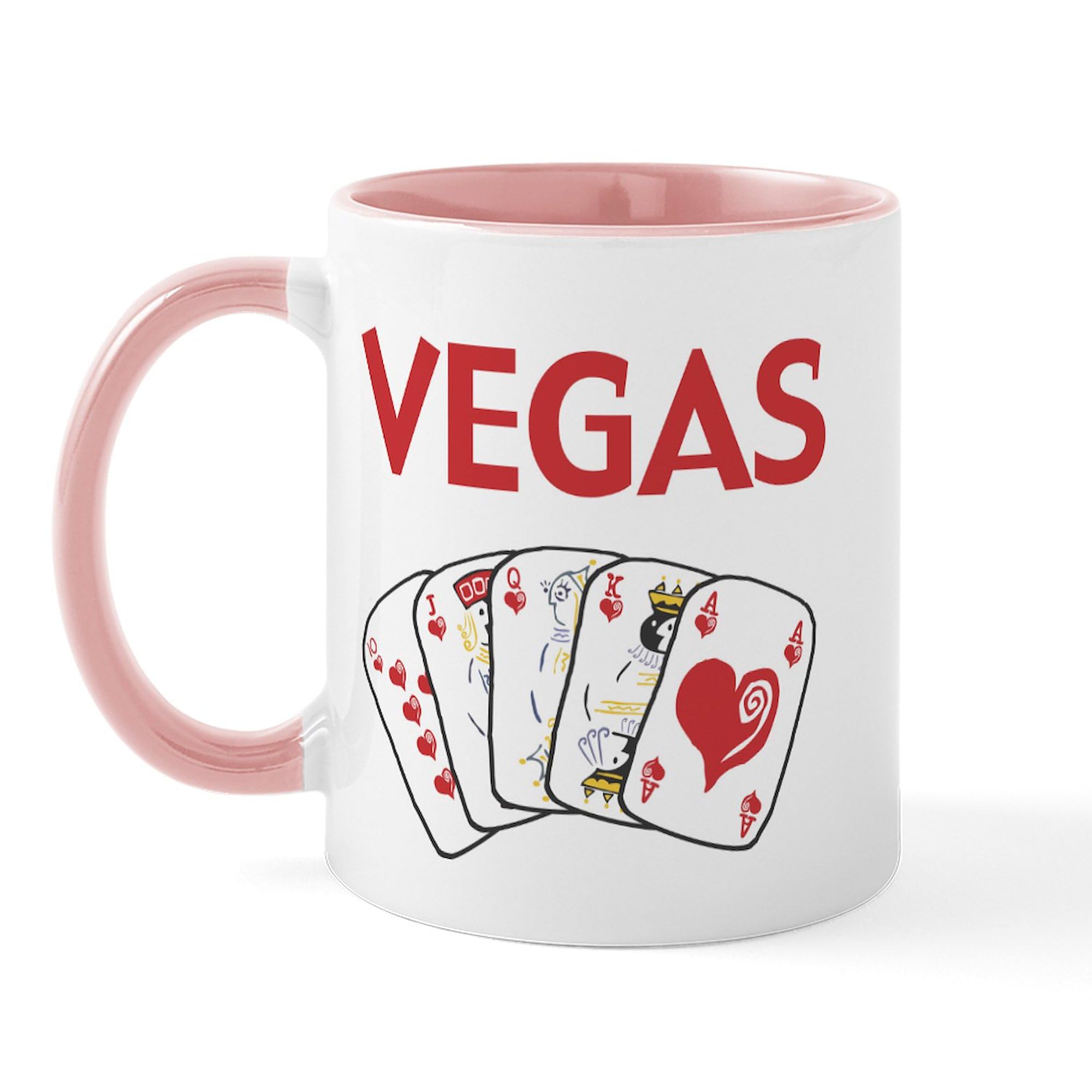 Vegas Themed 11 oz (325 ml) Ceramic Coffee Mug - Perfect for Home, Office & Travel | Unique Las Vegas Souvenir Gift