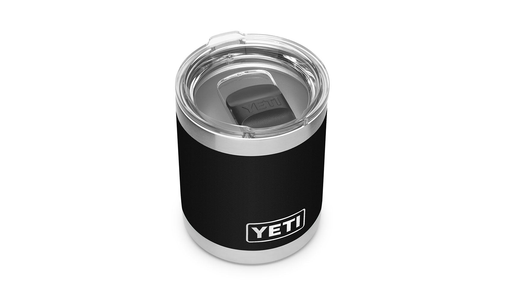 Yeti Rambler 10 oz Lowball Tumbler with MagSlider Lid - Stainless Steel Vacuum Insulated Cup for Whiskey, Cocktails & Cold Drinks - Perfect for Home Bar, Outdoor Camping & Office Use