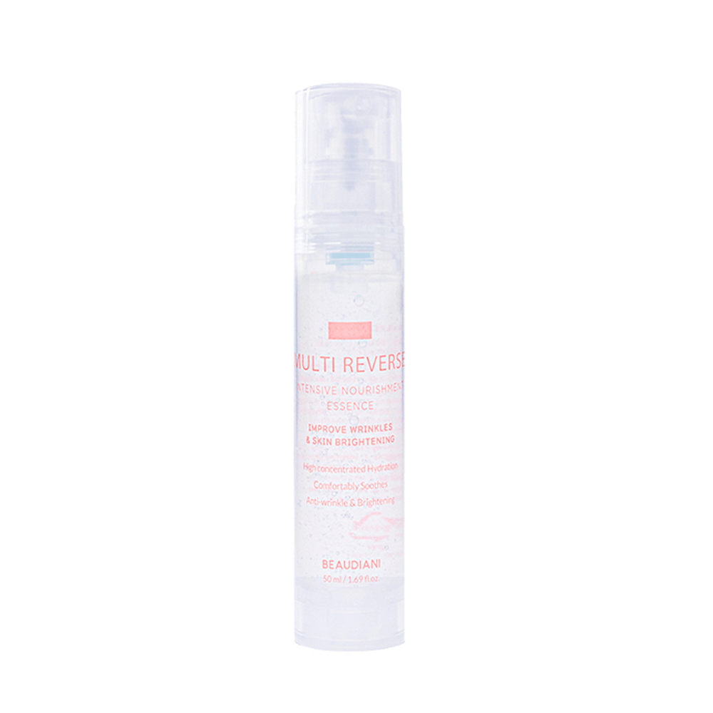 BEAUDIANI Multi Reverse Essence 50ml - Anti-Aging Facial Serum with Hyaluronic Acid & Peptides for Wrinkles & Fine Lines - Perfect for Night Skincare Routine & Daily Hydration