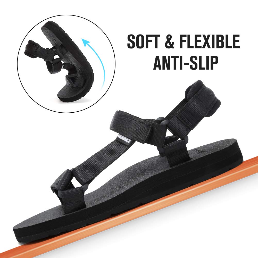 EQUICK Women's Arch Support Athletic Sandals - Yoga Mat Insole for Comfort - Beach Walking Shoes for Outdoor Sports & Indoor Use - Perfect for Yoga, Running, Travel and Casual Wear
