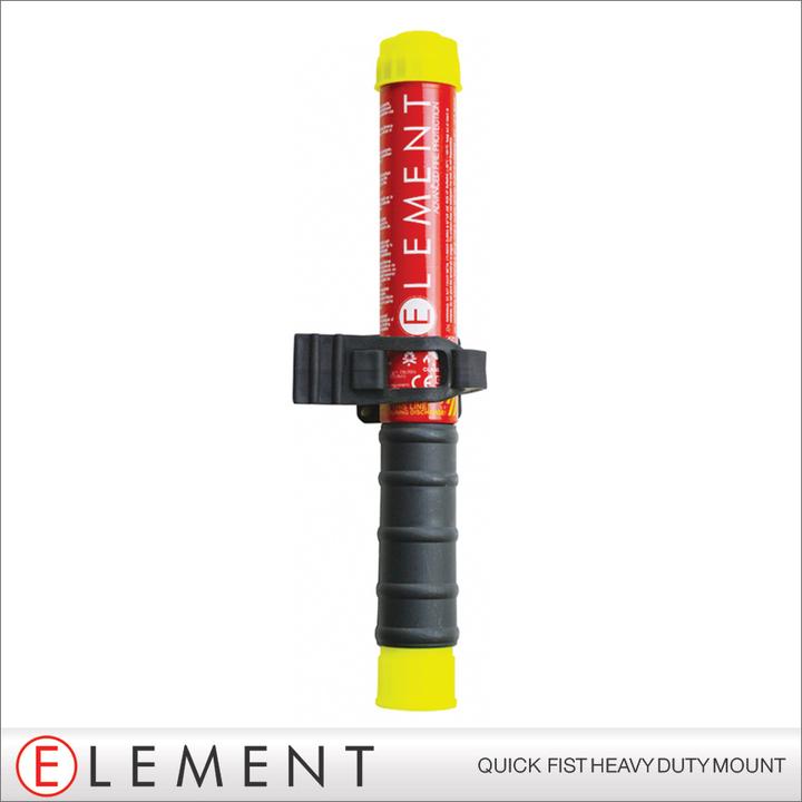 Element Quick Fist Heavy Duty Mounting Clamps - Universal Tool Holder for Off-Road, ATV, Truck & Jeep Accessories - Perfect for Securing Shovels, Axes & Gear