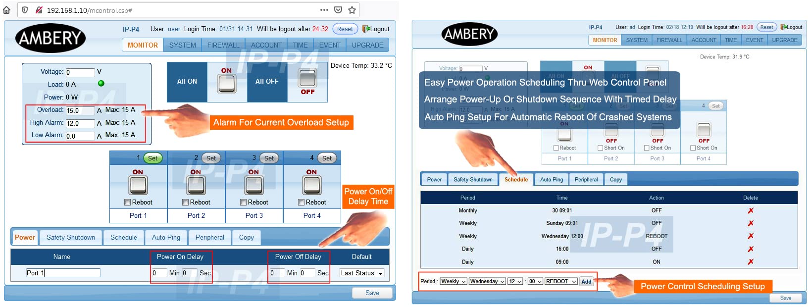 4-Port Smart Power Switch with Remote Control - WiFi & App Enabled for Home Automation | Perfect for Smart Homes, Office Equipment & IoT Devices