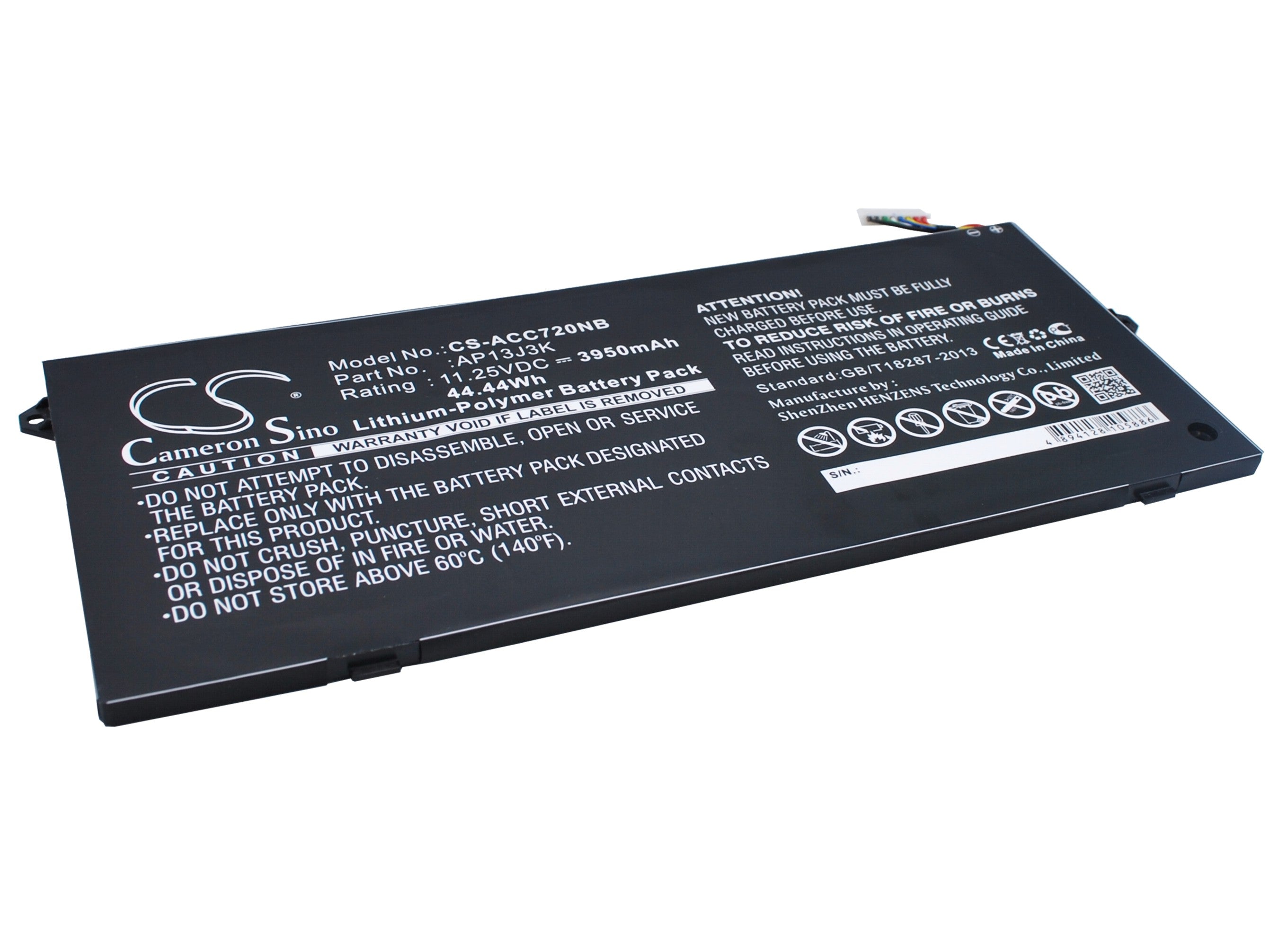 Original Acer Chromebook 11 Series Replacement Battery (C720/C720P/C732/C732-C073/C732-C0XX) - Compatible with Laptops & Notebooks - Perfect for Work, School & Remote Learning