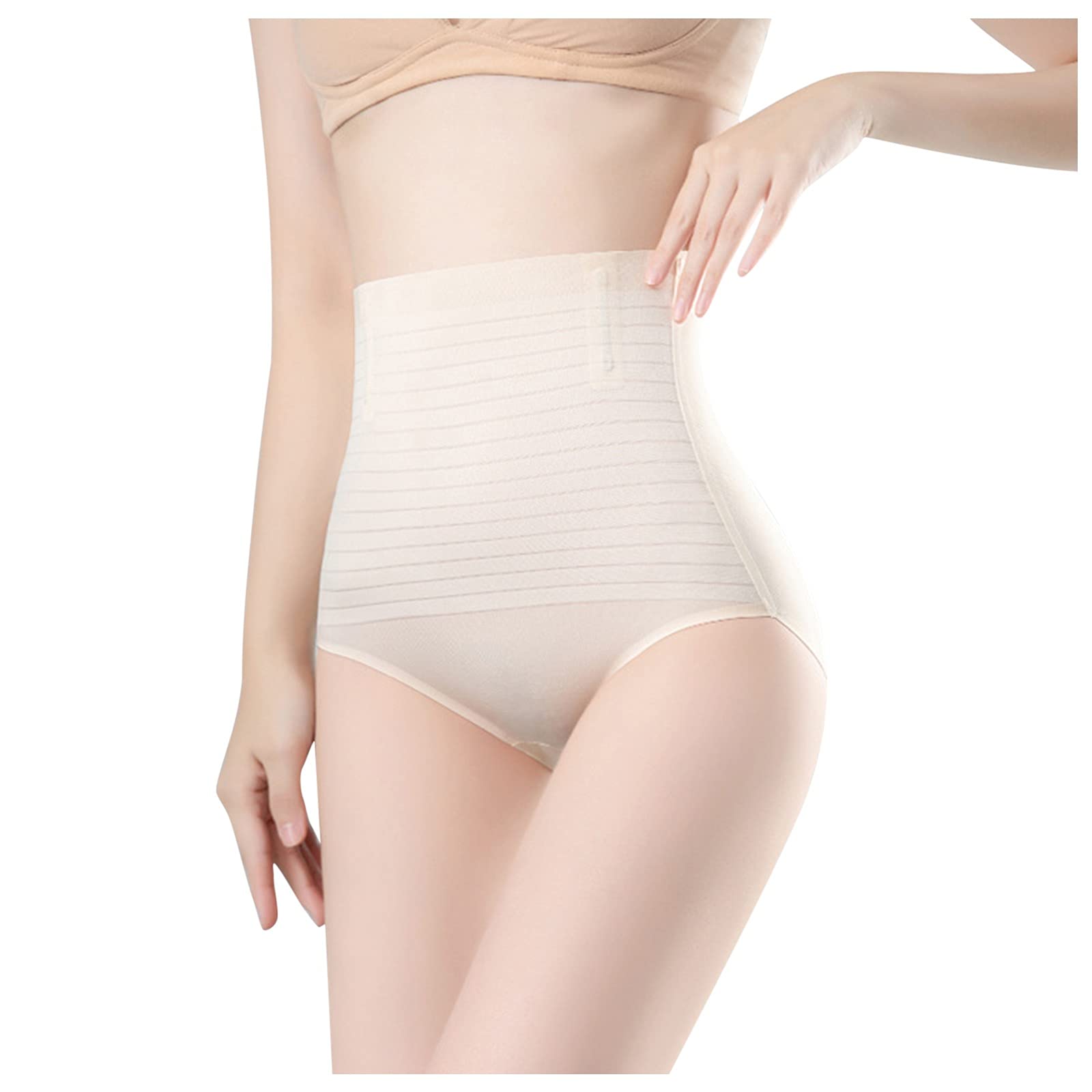 Women's Ice Silk High Waist Shaping Panties - Traceless Abdominal Corset Bodysuit for Lifting & Slimming | Perfect for Everyday Wear, Workout & Special Occasions