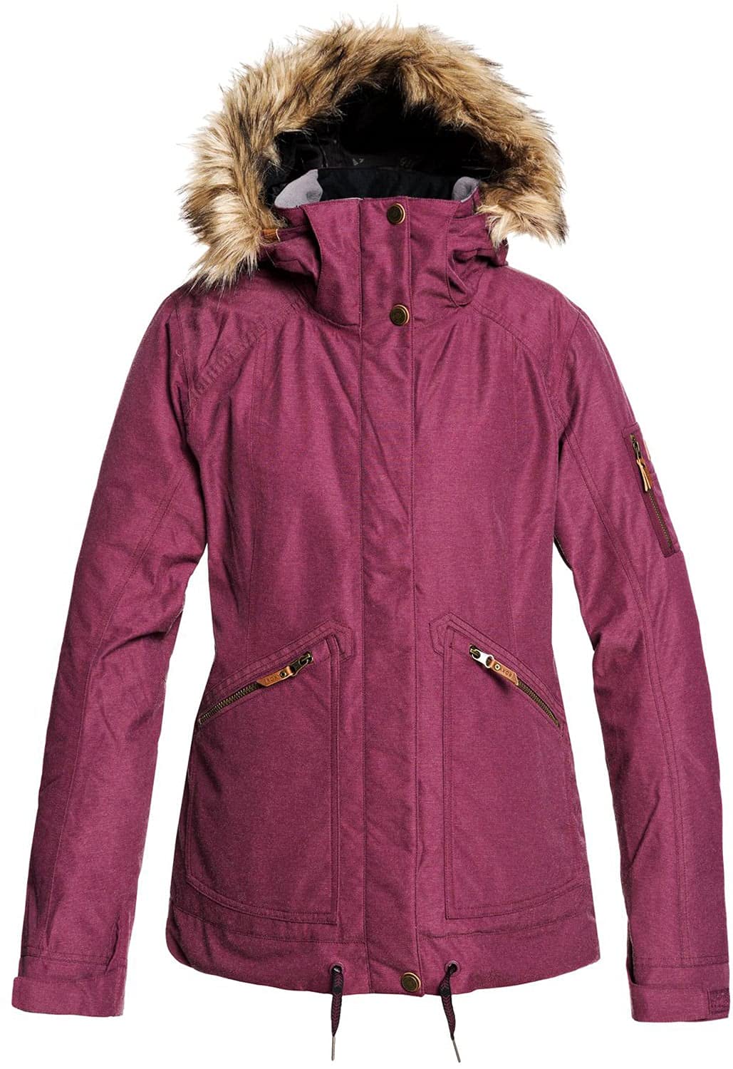 Roxy Women's Meade Jacket - Waterproof Windbreaker for Hiking, Running & Outdoor Activities | Lightweight & Stylish Winter Coat