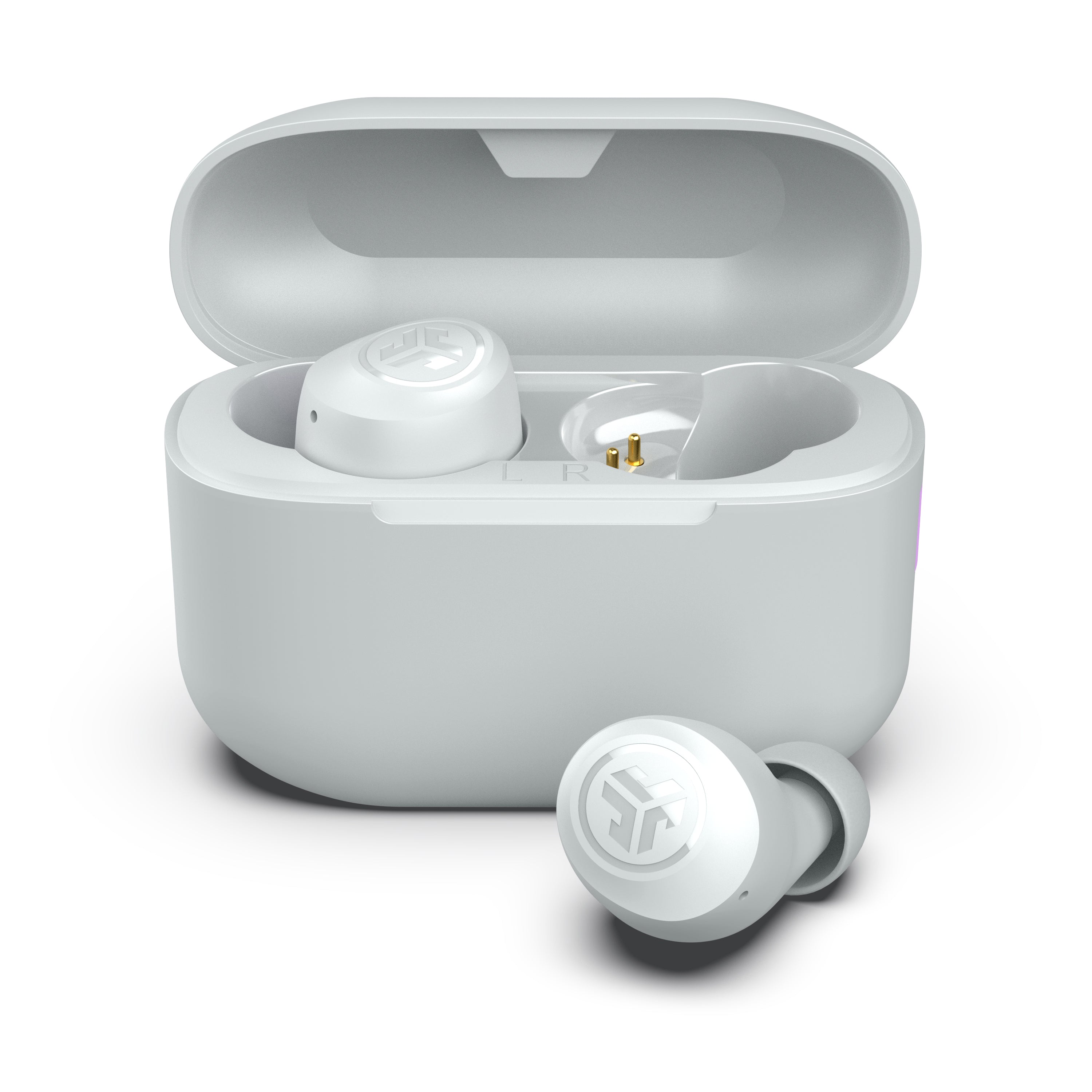 GO POP+ True Wireless Earbuds - Bluetooth 5.0 Wireless Earbuds with 24H Playtime, IPX5 Waterproof, HD Sound for Running, Gym, Workout & Travel (Cloud White)